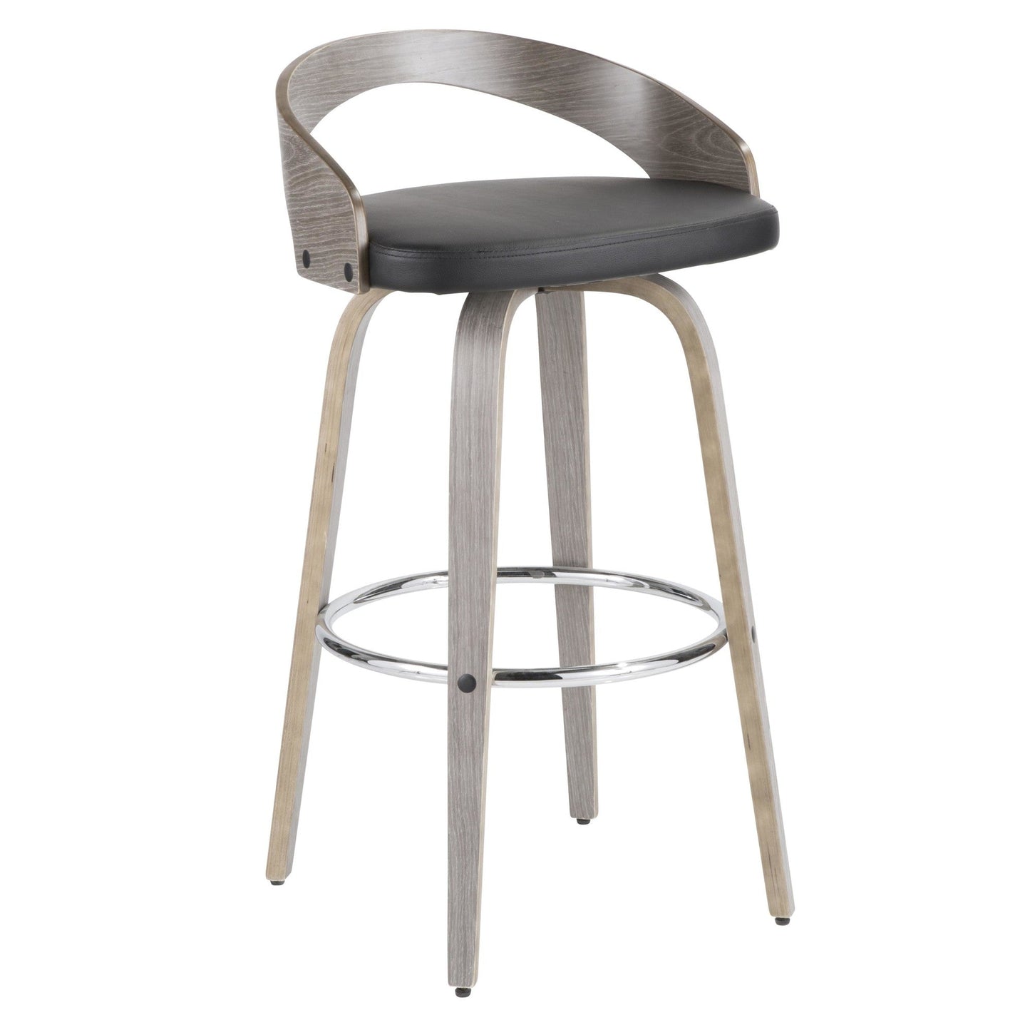 Majestic Office Furniture 30" Fixed-Height Barstool - Set of 2