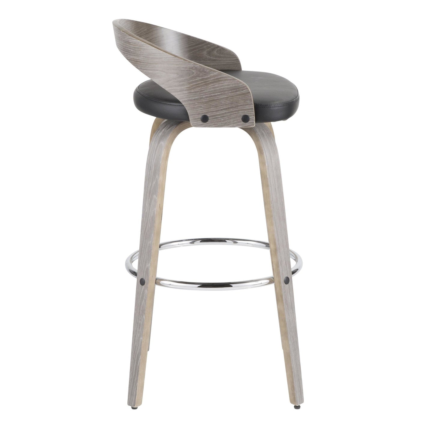 Majestic Office Furniture 30" Fixed-Height Barstool - Set of 2