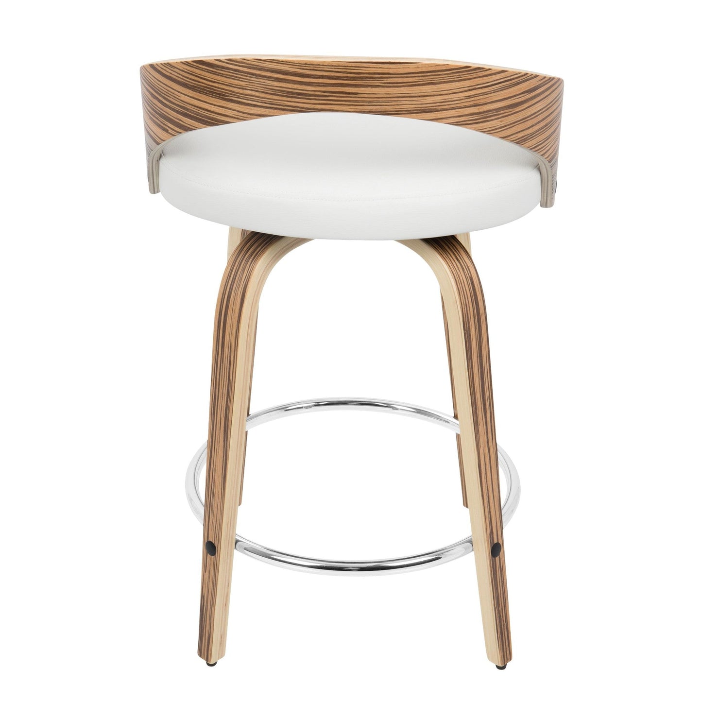 Majestic Office Furniture 24" Fixed-Height Counter Stool - Set of 2
