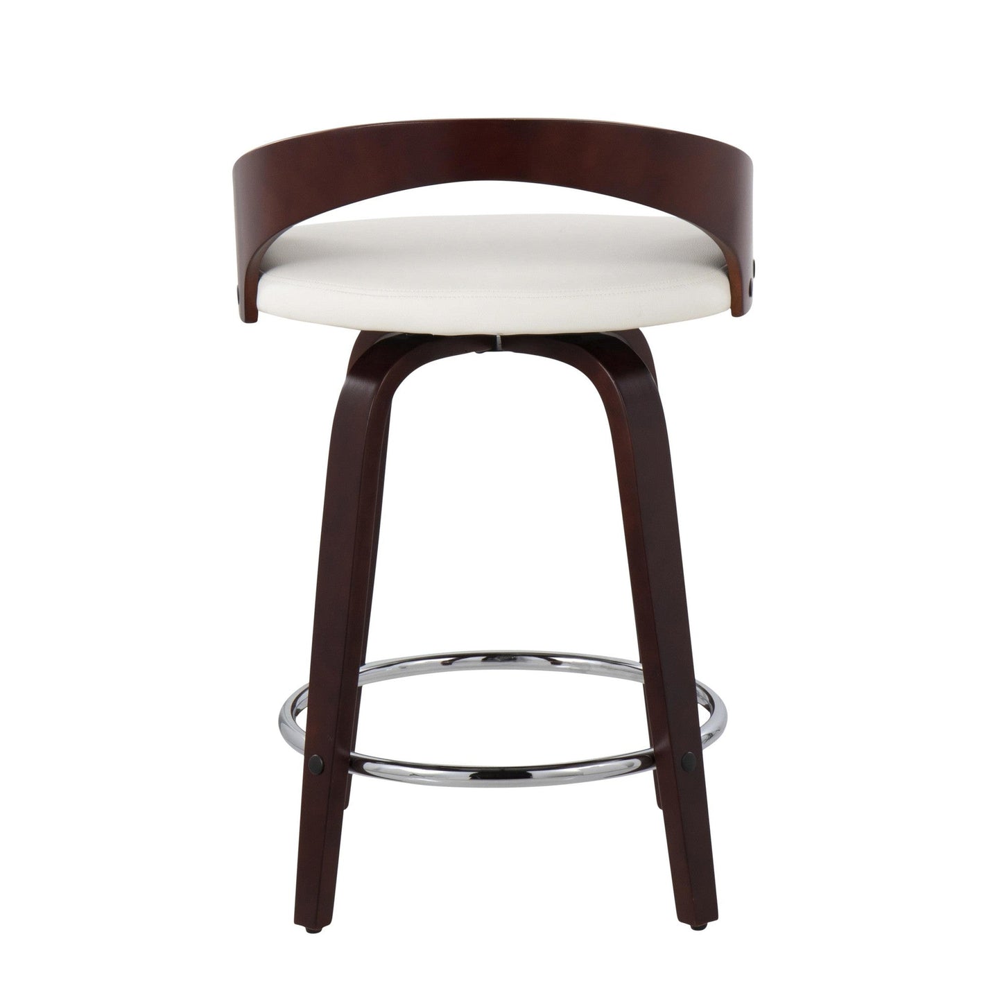 Majestic Office Furniture 24" Fixed-Height Counter Stool - Set of 2