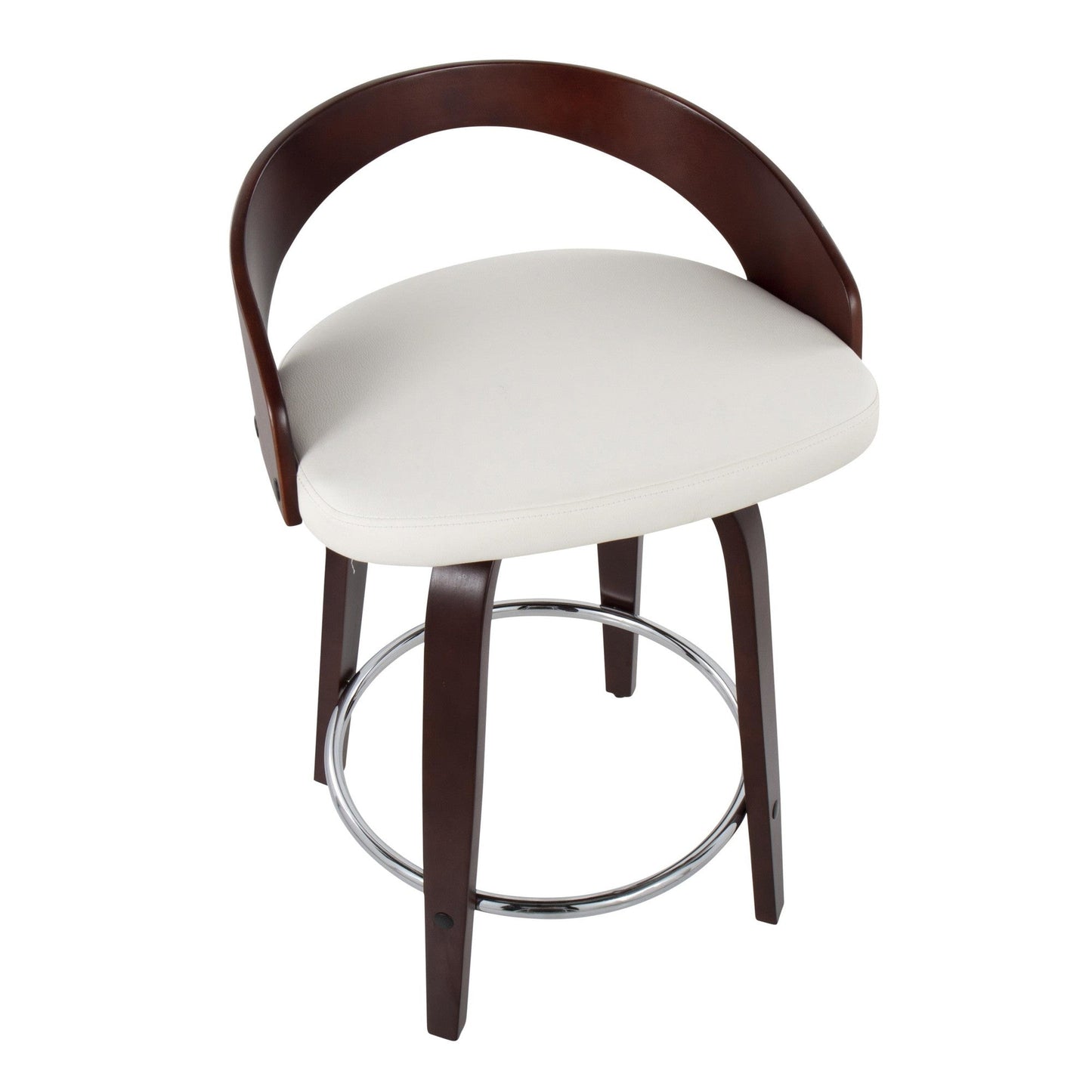 Majestic Office Furniture 24" Fixed-Height Counter Stool - Set of 2