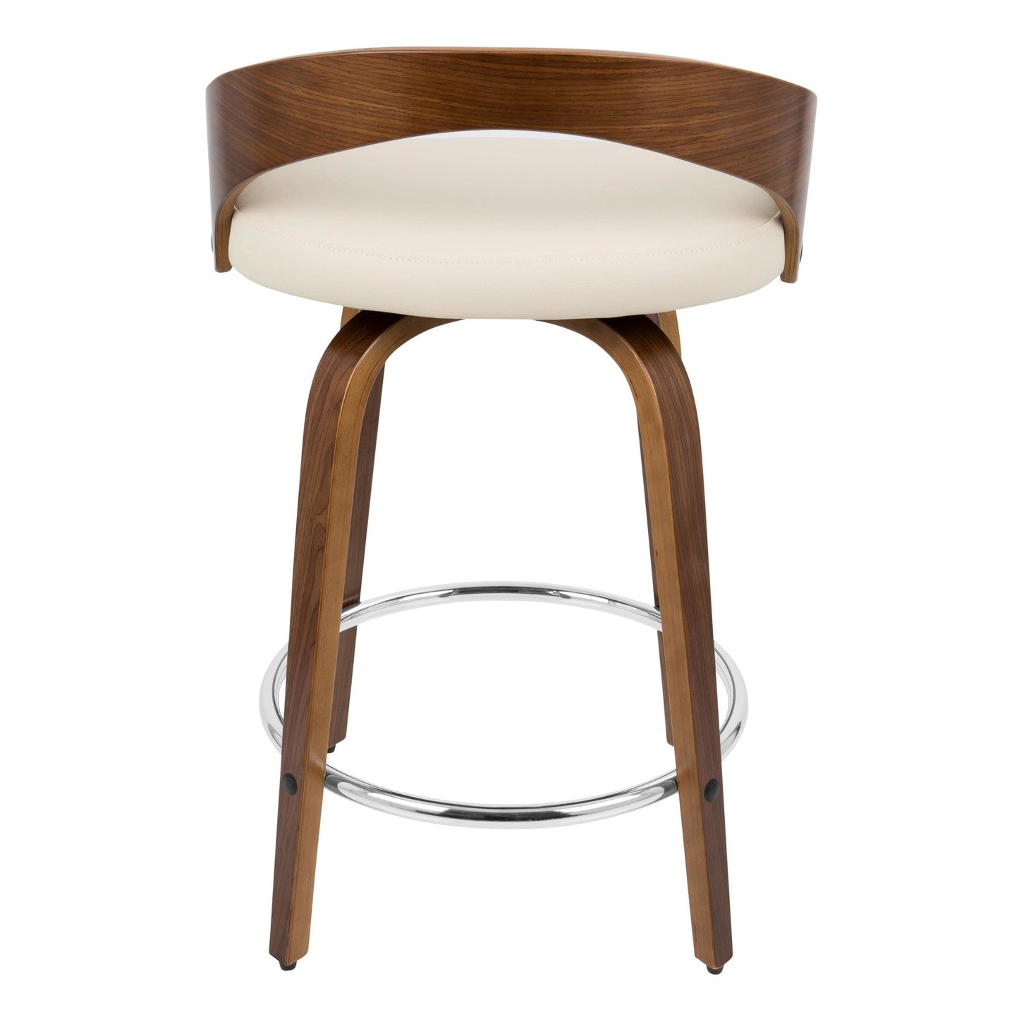 Majestic Office Furniture 24" Fixed-Height Counter Stool - Set of 2