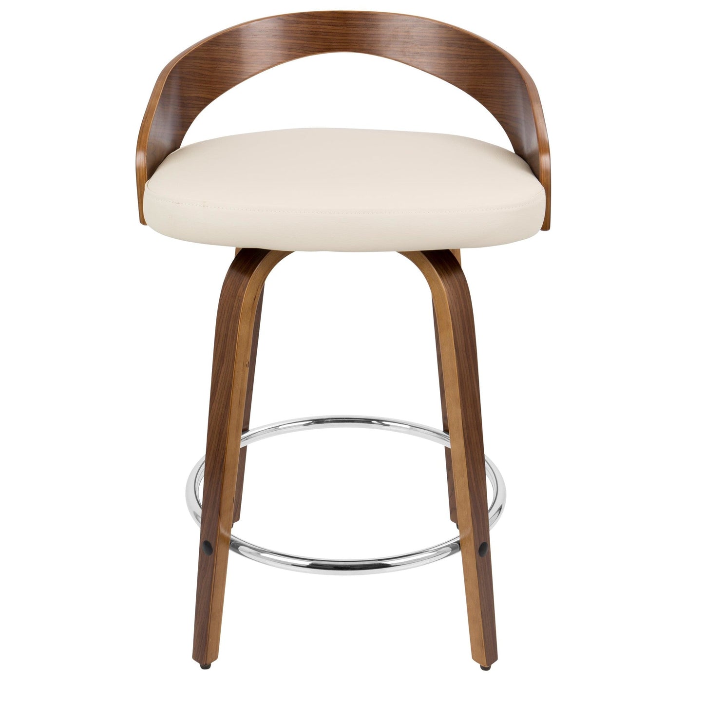 Majestic Office Furniture 24" Fixed-Height Counter Stool - Set of 2