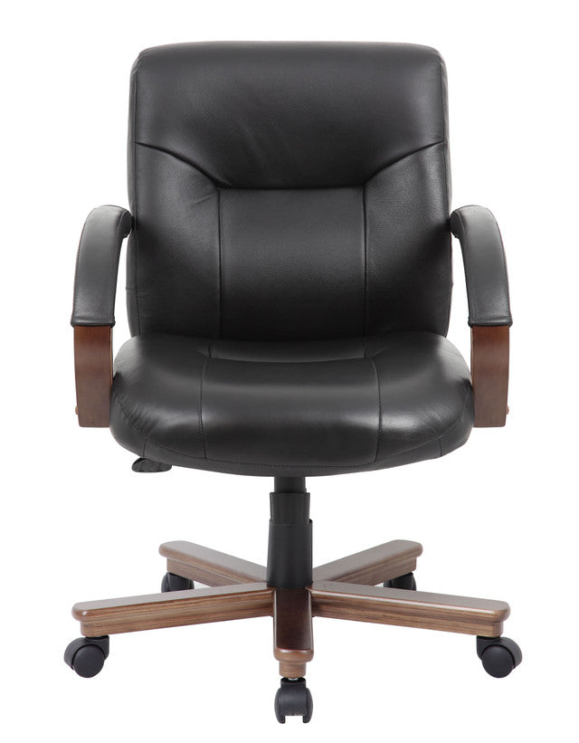 OfficeSource Spencer Collection Executive Mid Back Swivel Tilt