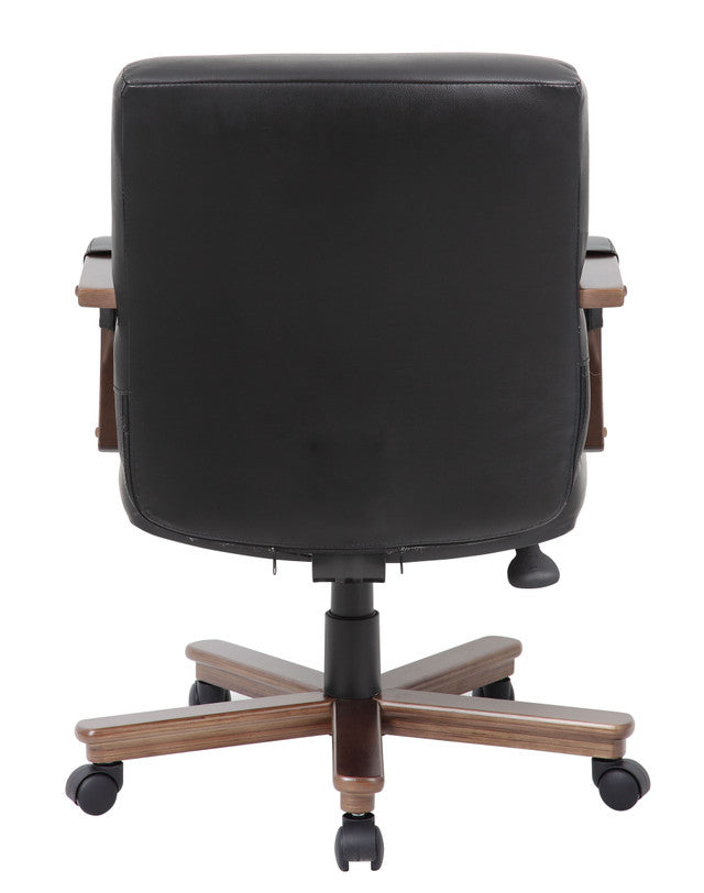 OfficeSource Spencer Collection Executive Mid Back Swivel Tilt
