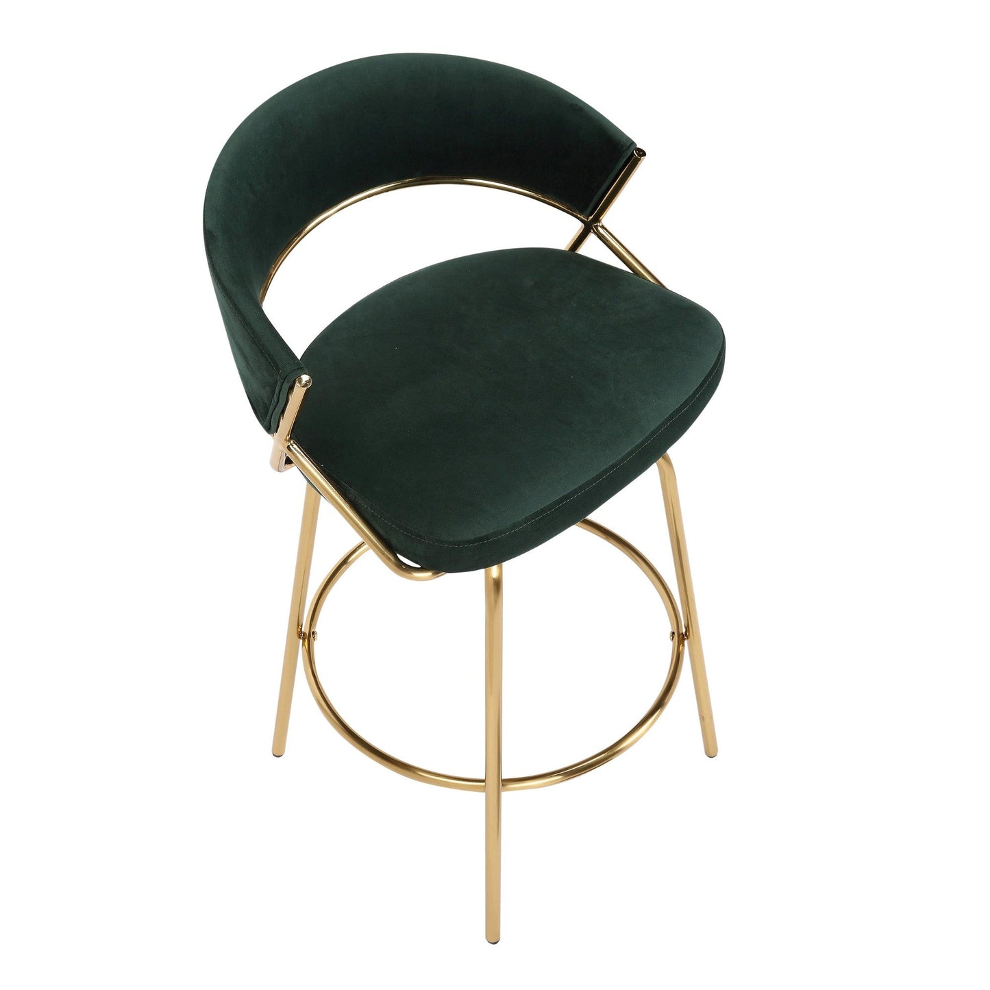 Majestic Office Furniture 26" Fixed-Height Counter Stool - Set of 2