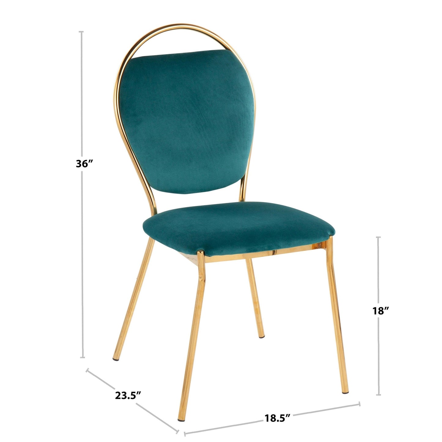 Majestic Office Furniture Dining Chair - Set of 2
