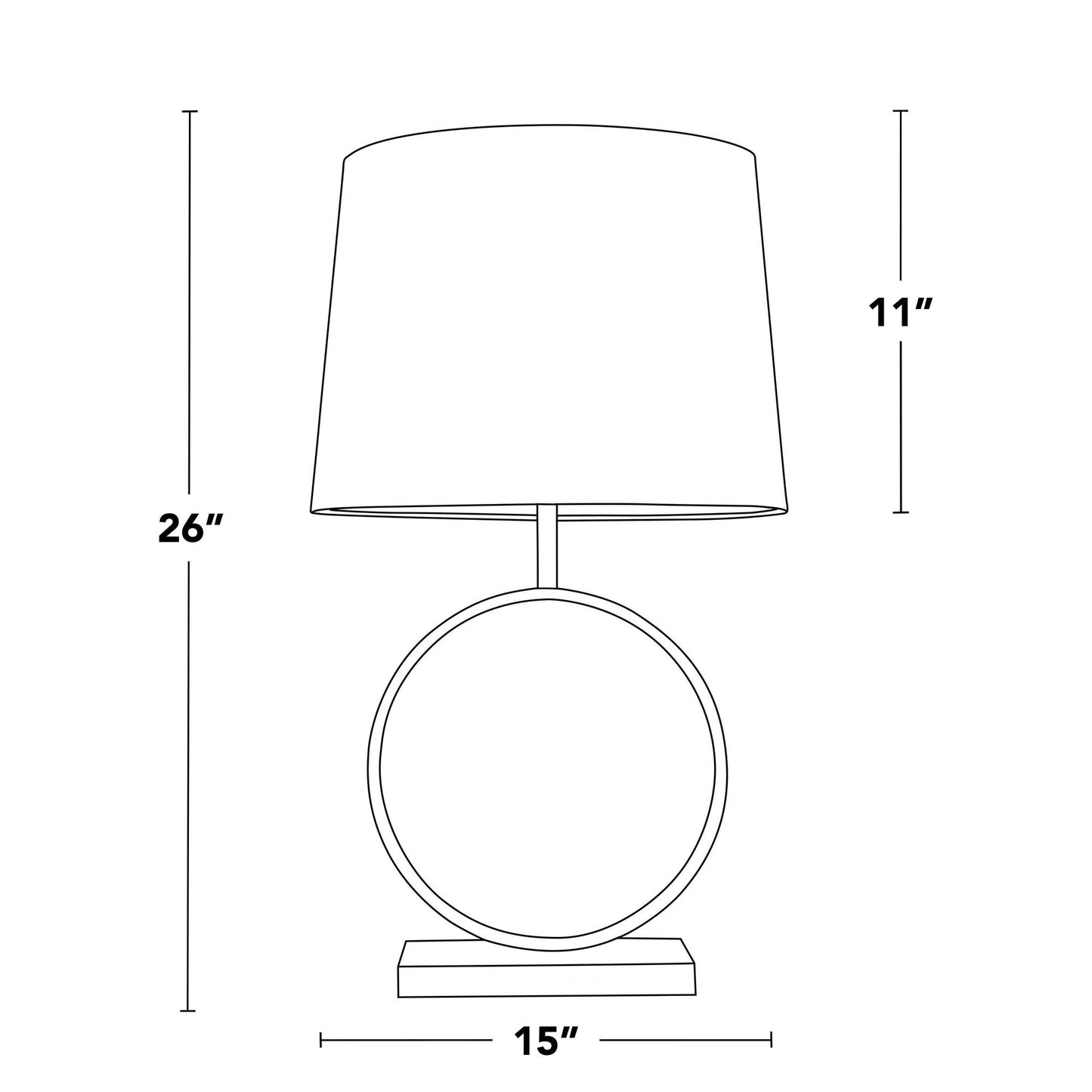 Majestic Office Furniture Table Lamp