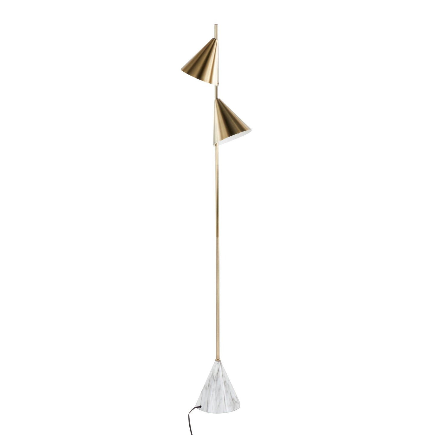 Majestic Office Furniture 65" Metal Floor Lamp