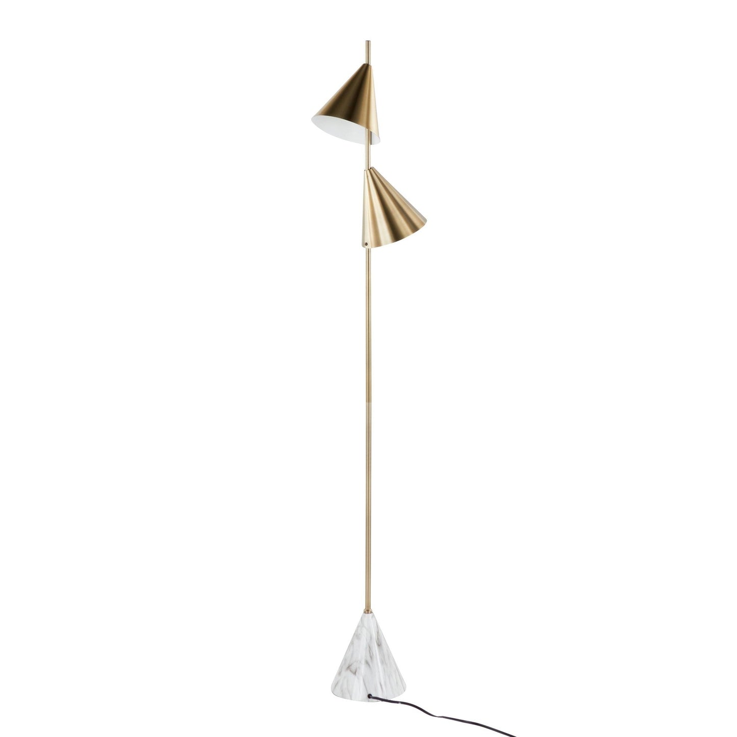 Majestic Office Furniture 65" Metal Floor Lamp