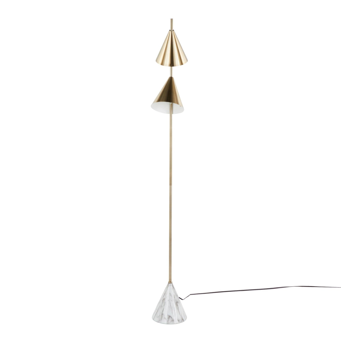 Majestic Office Furniture 65" Metal Floor Lamp
