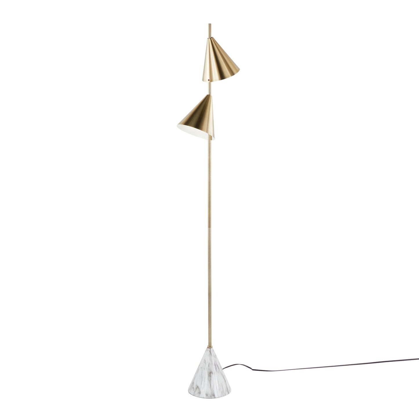 Majestic Office Furniture 65" Metal Floor Lamp
