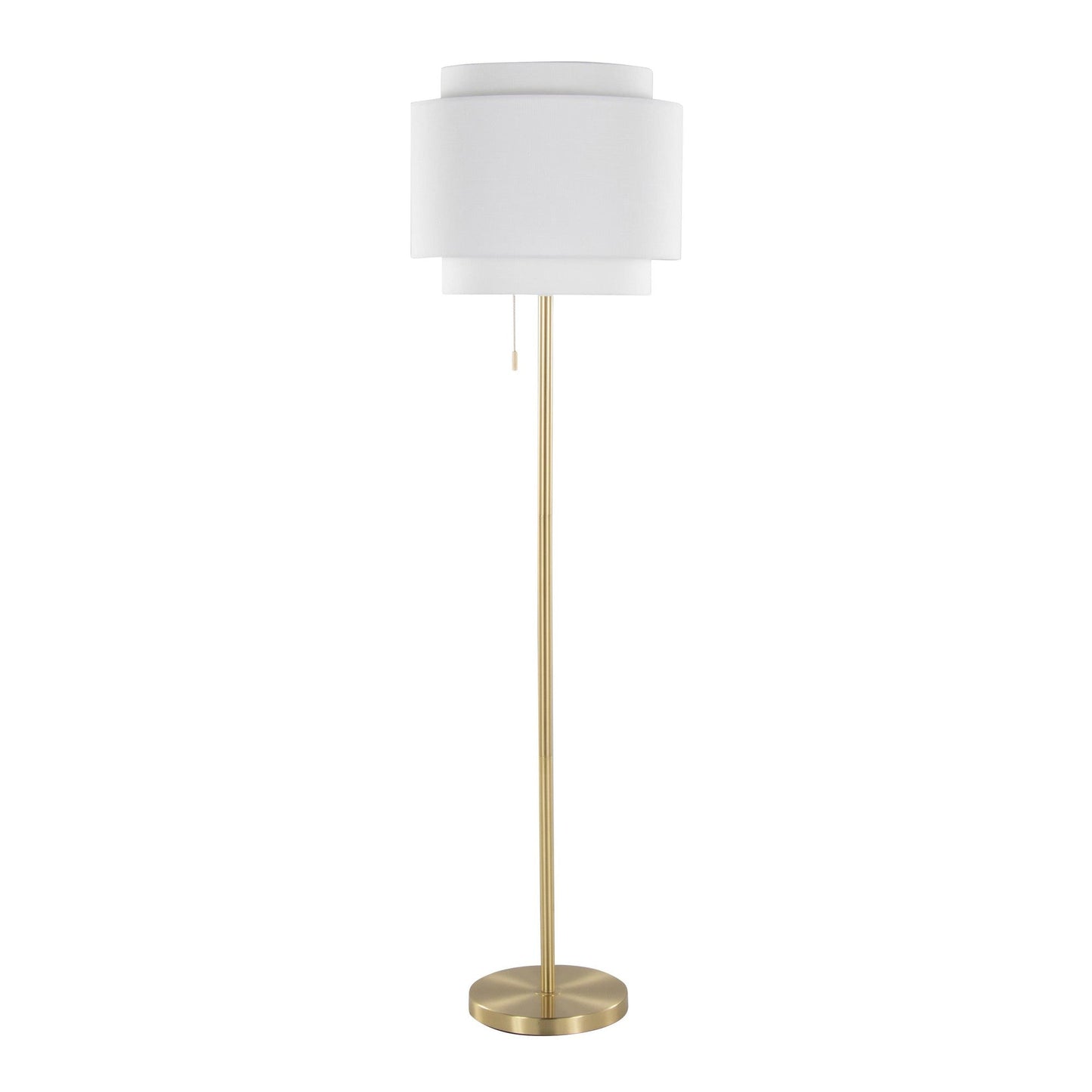 Majestic Office Furniture 64" Metal Floor Lamp