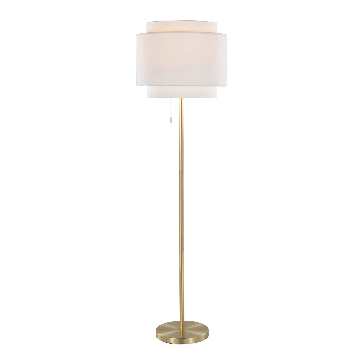 Majestic Office Furniture 64" Metal Floor Lamp