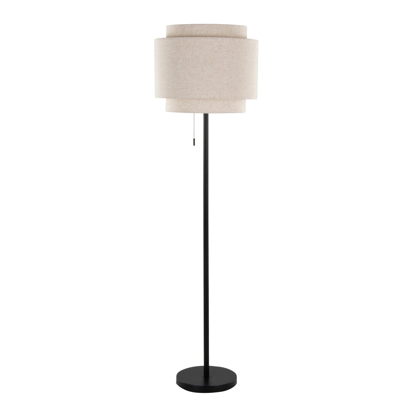 Majestic Office Furniture 64" Metal Floor Lamp