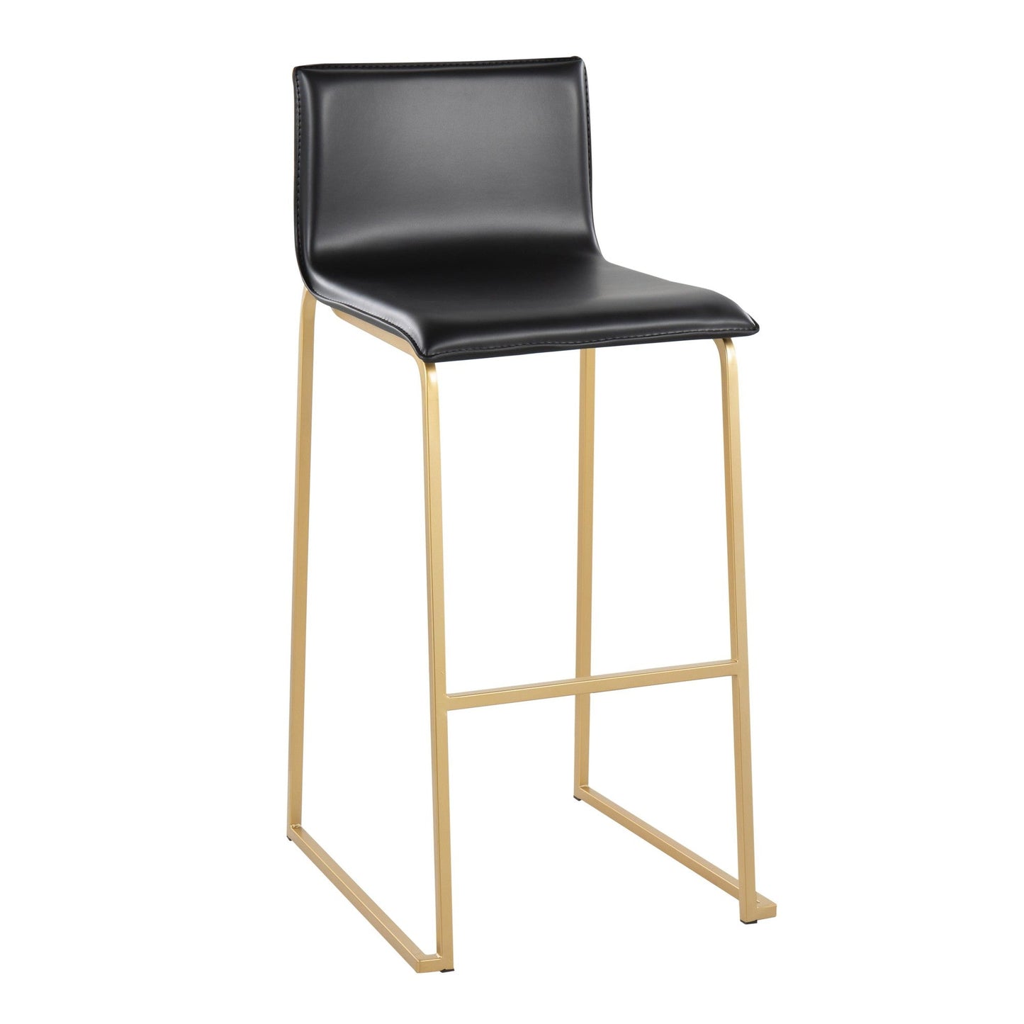 Majestic Office Furniture 30" Fixed-Height Barstool - Set of 2