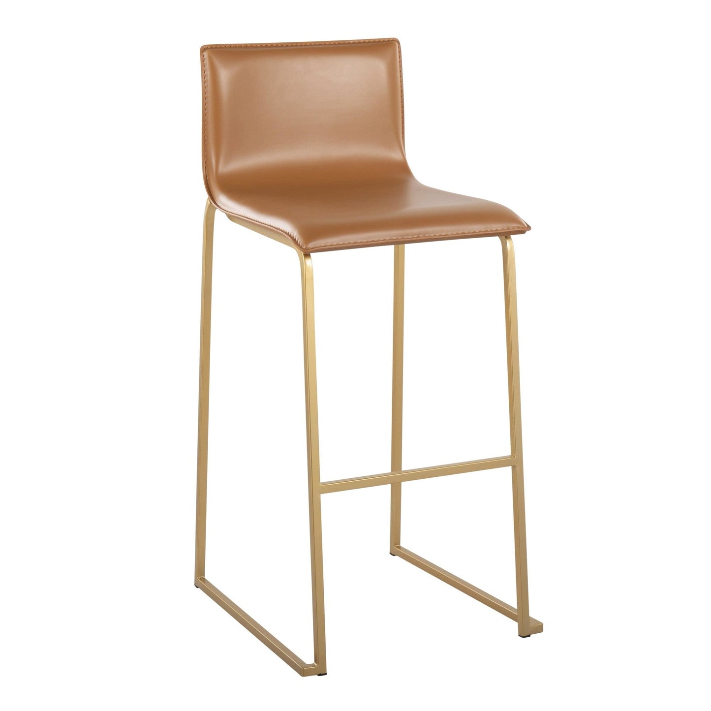 Majestic Office Furniture 30" Fixed-Height Barstool - Set of 2