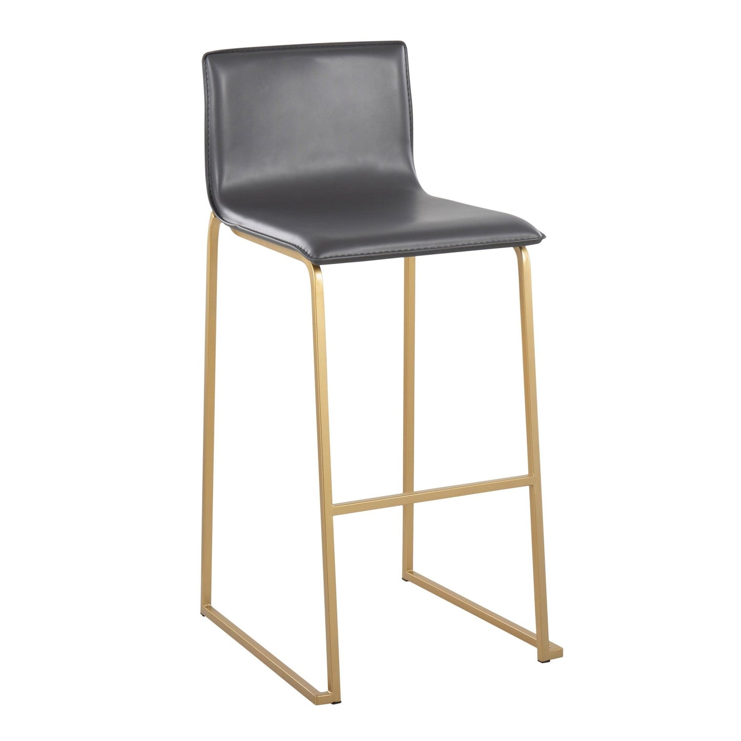 Majestic Office Furniture 30" Fixed-Height Barstool - Set of 2