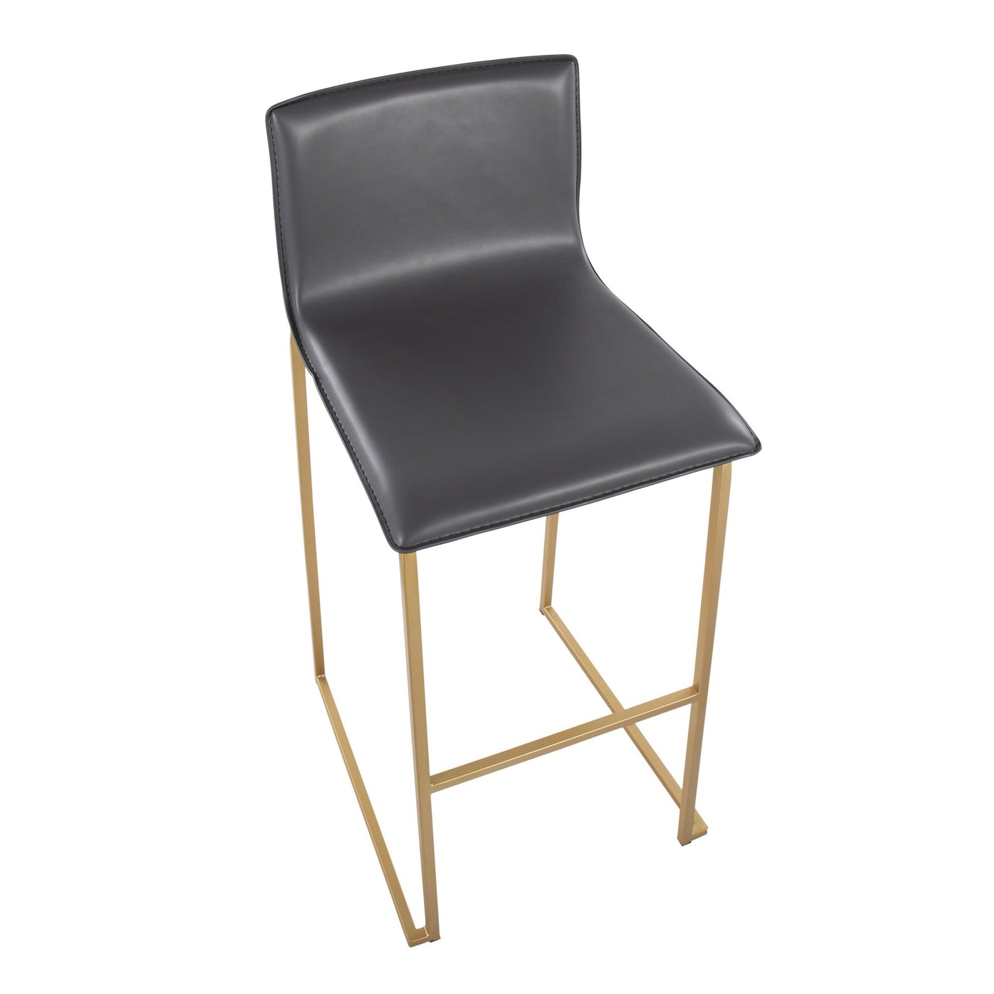 Majestic Office Furniture 30" Fixed-Height Barstool - Set of 2