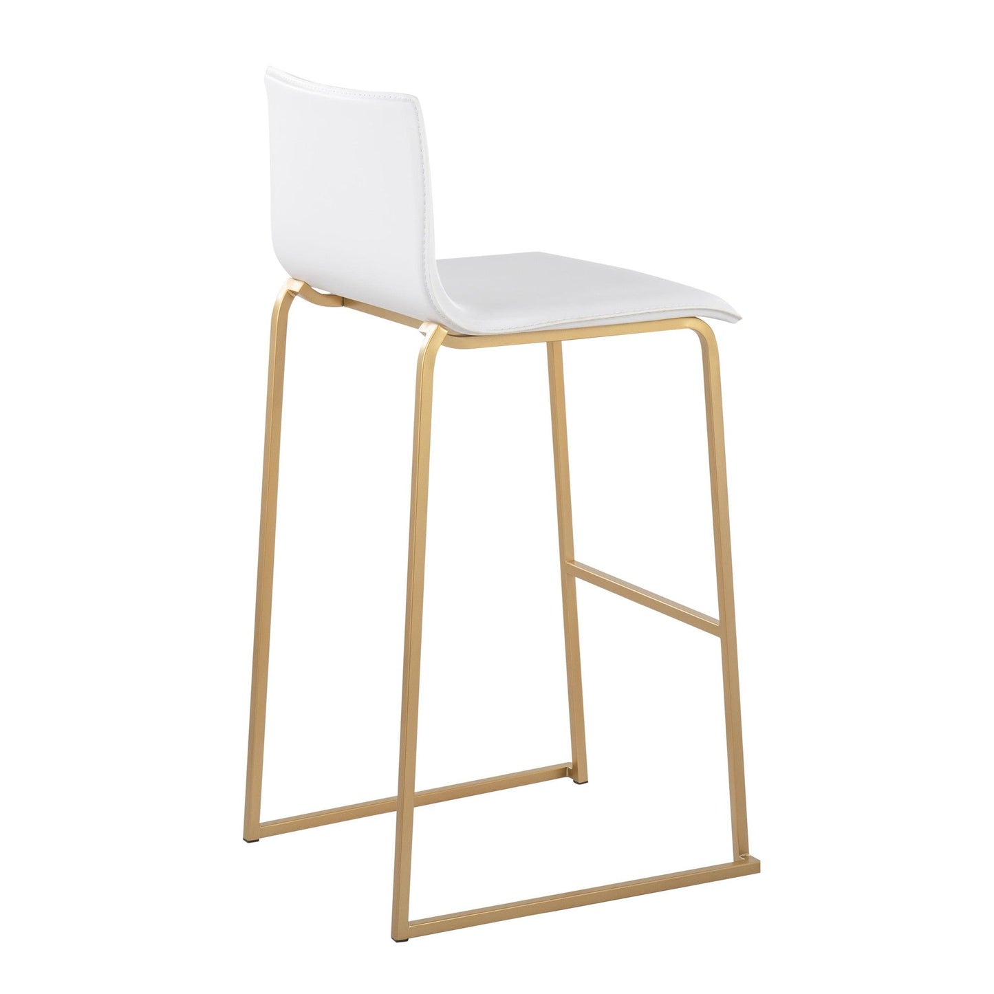 Majestic Office Furniture 30" Fixed-Height Barstool - Set of 2