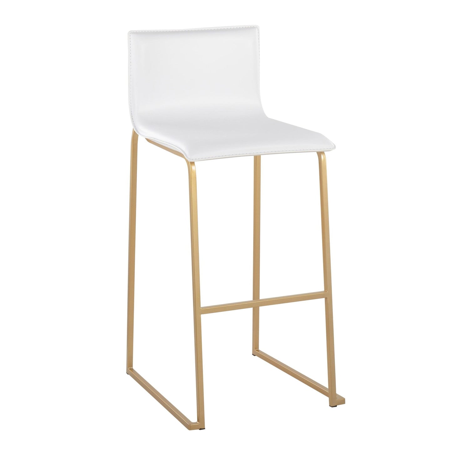 Majestic Office Furniture 30" Fixed-Height Barstool - Set of 2