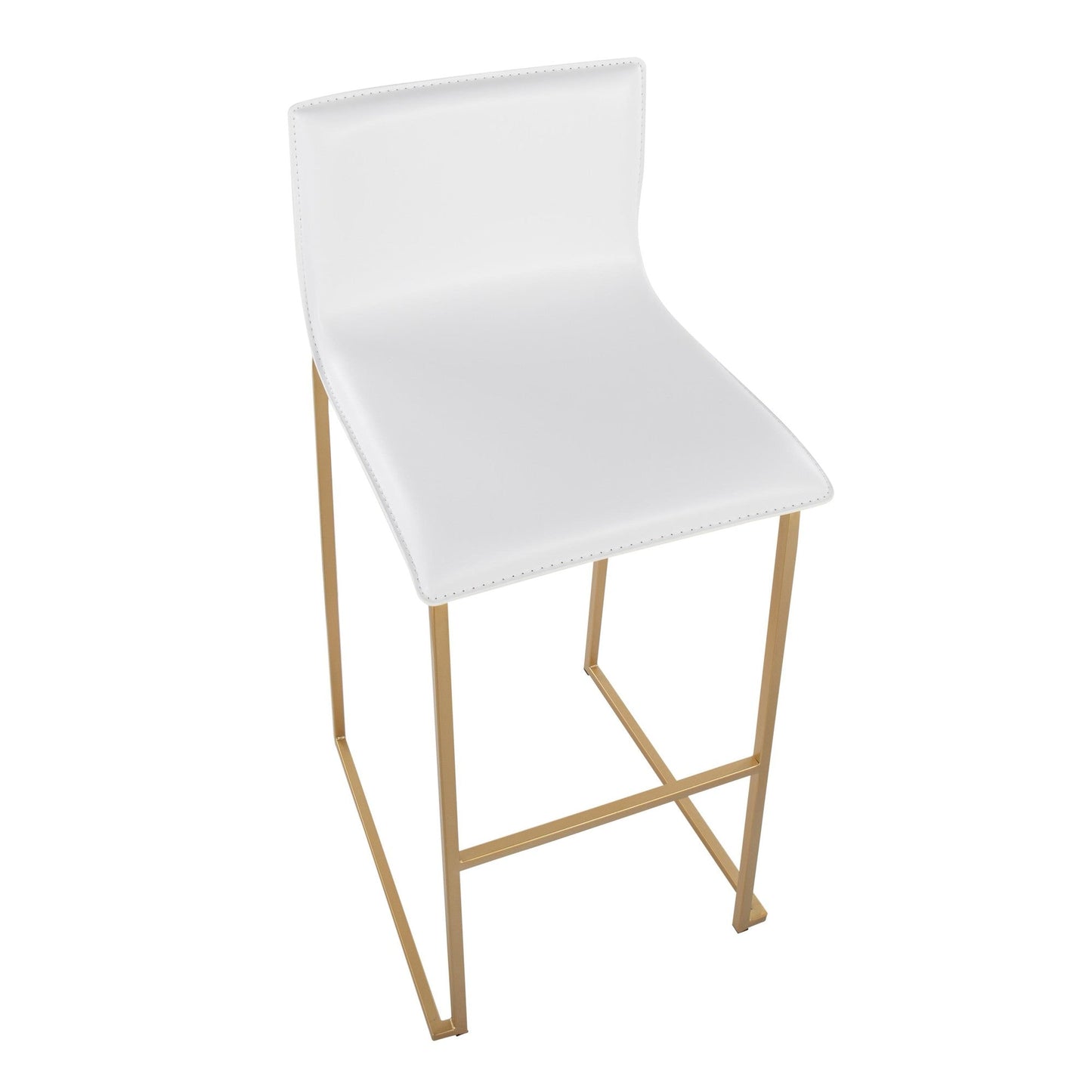 Majestic Office Furniture 30" Fixed-Height Barstool - Set of 2
