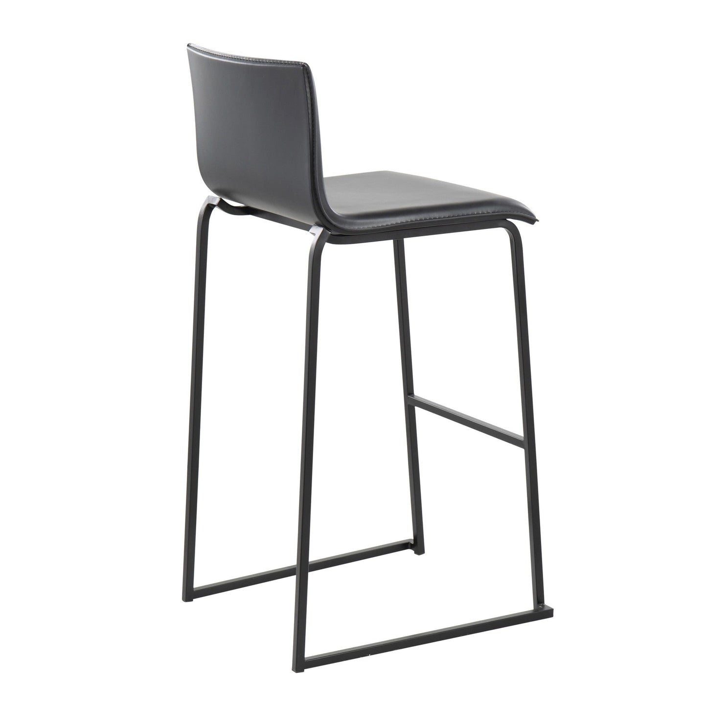 Majestic Office Furniture 30" Fixed-Height Barstool - Set of 2
