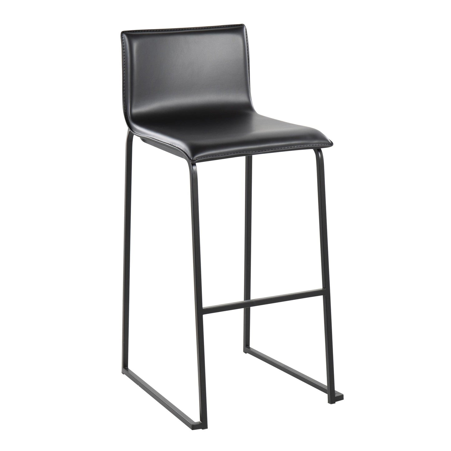 Majestic Office Furniture 30" Fixed-Height Barstool - Set of 2