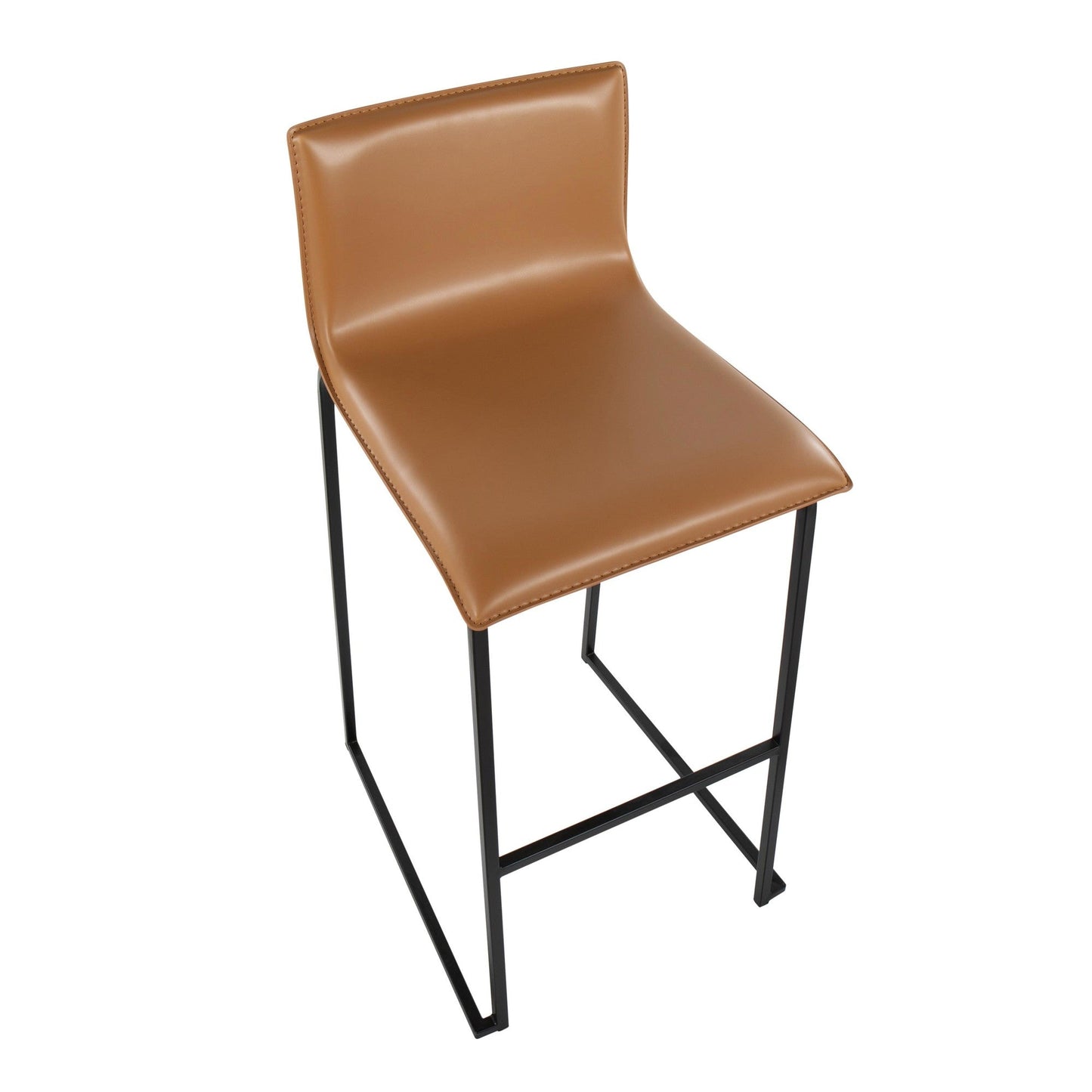 Majestic Office Furniture 30" Fixed-Height Barstool - Set of 2