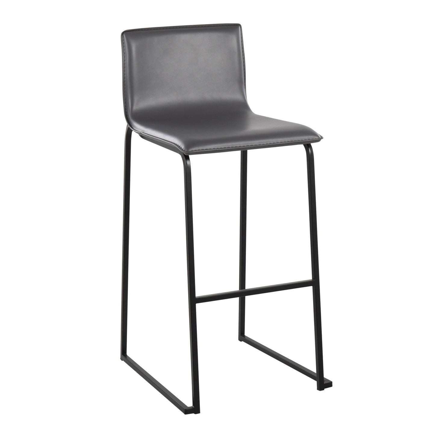 Majestic Office Furniture 30" Fixed-Height Barstool - Set of 2