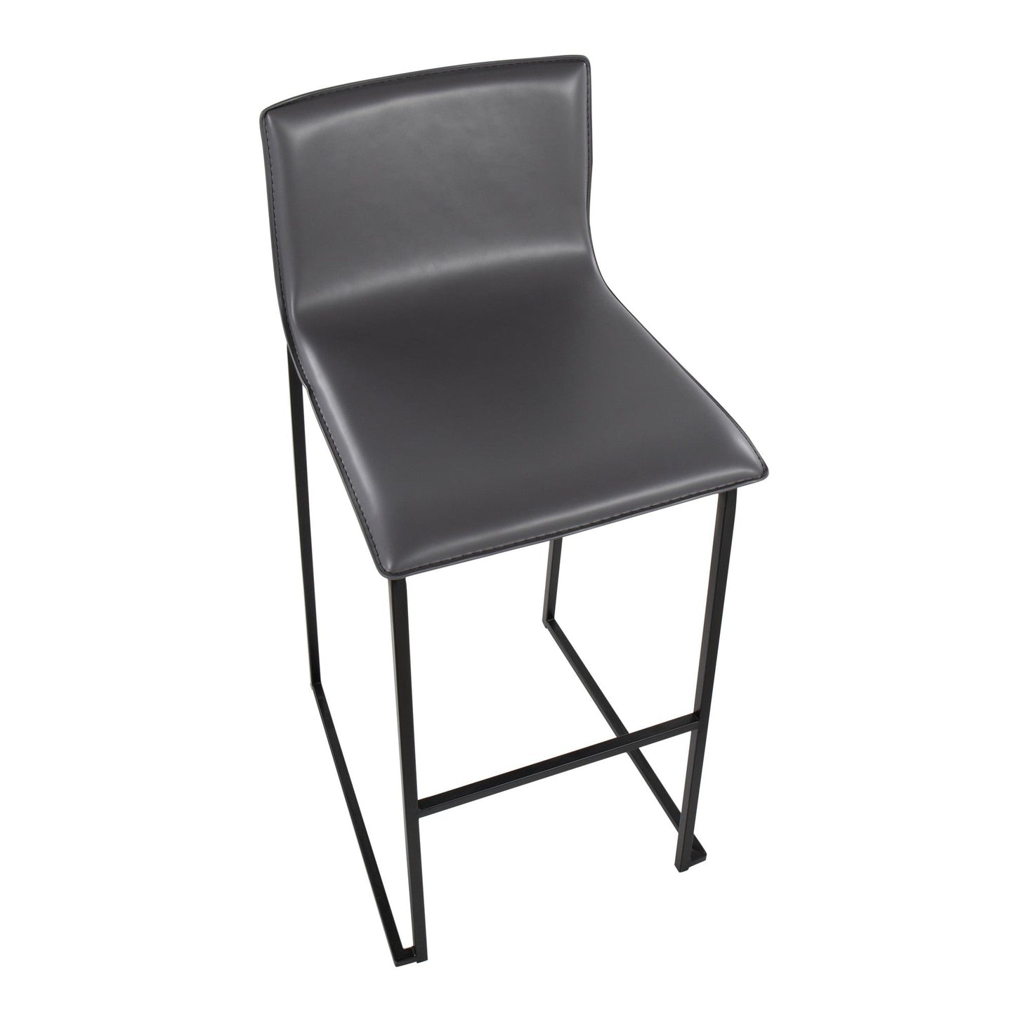 Majestic Office Furniture 30" Fixed-Height Barstool - Set of 2