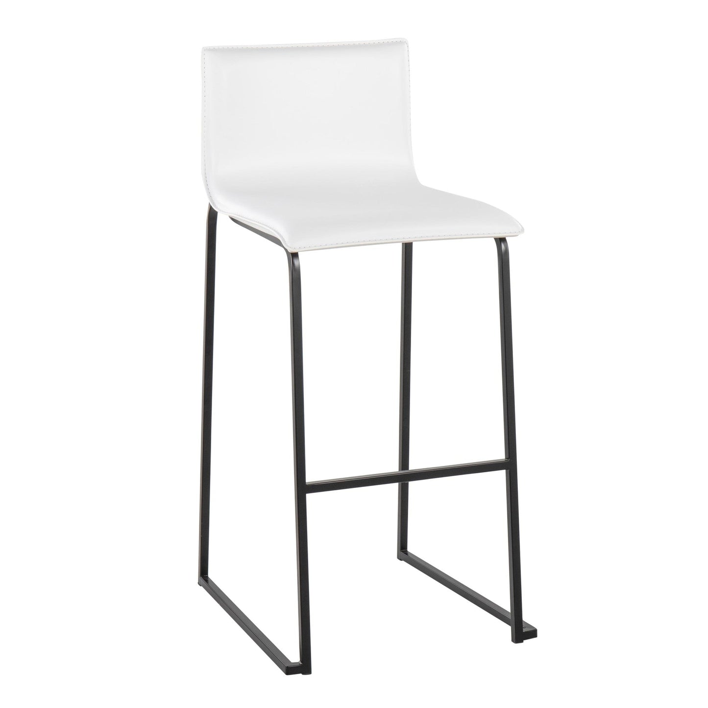 Majestic Office Furniture 30" Fixed-Height Barstool - Set of 2