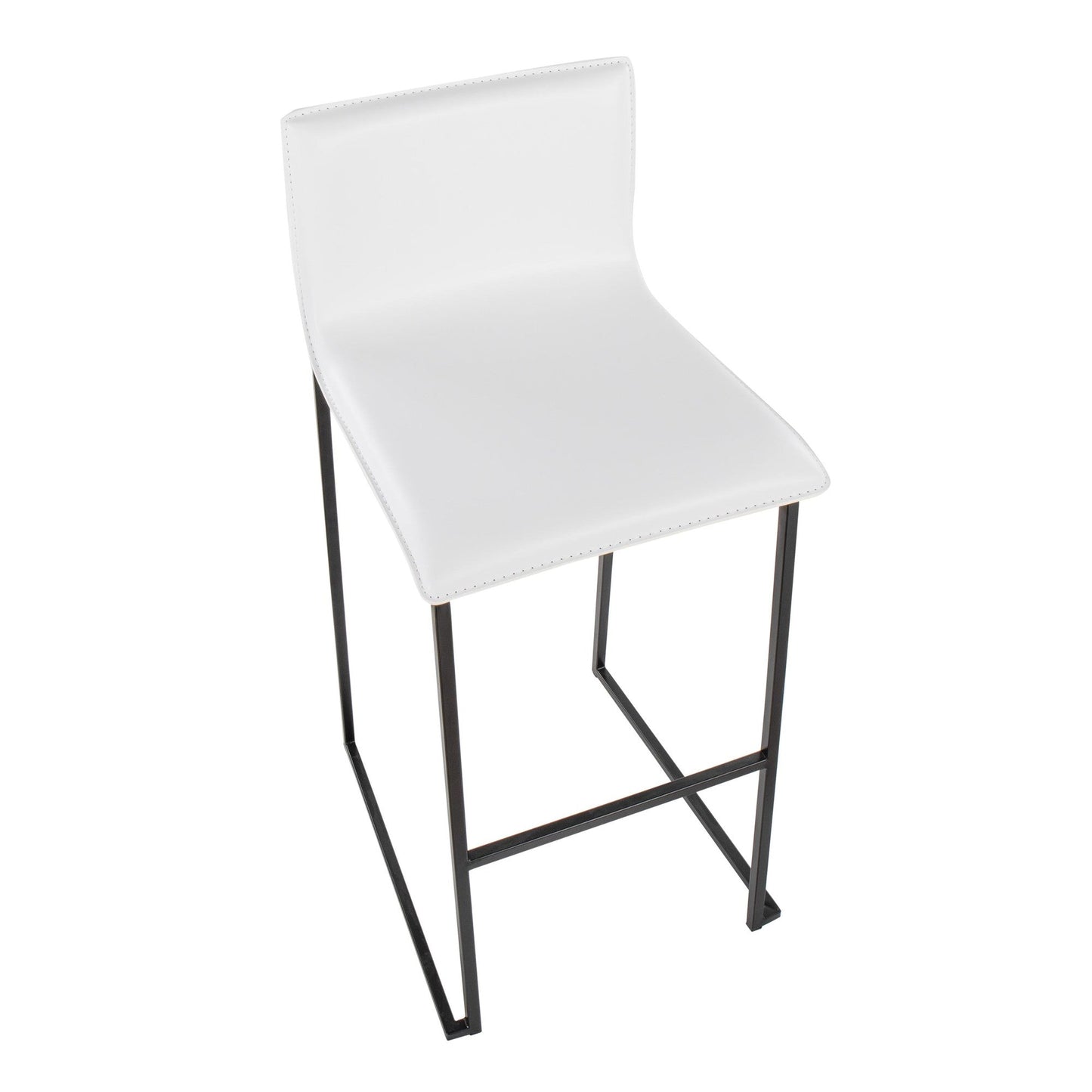 Majestic Office Furniture 30" Fixed-Height Barstool - Set of 2