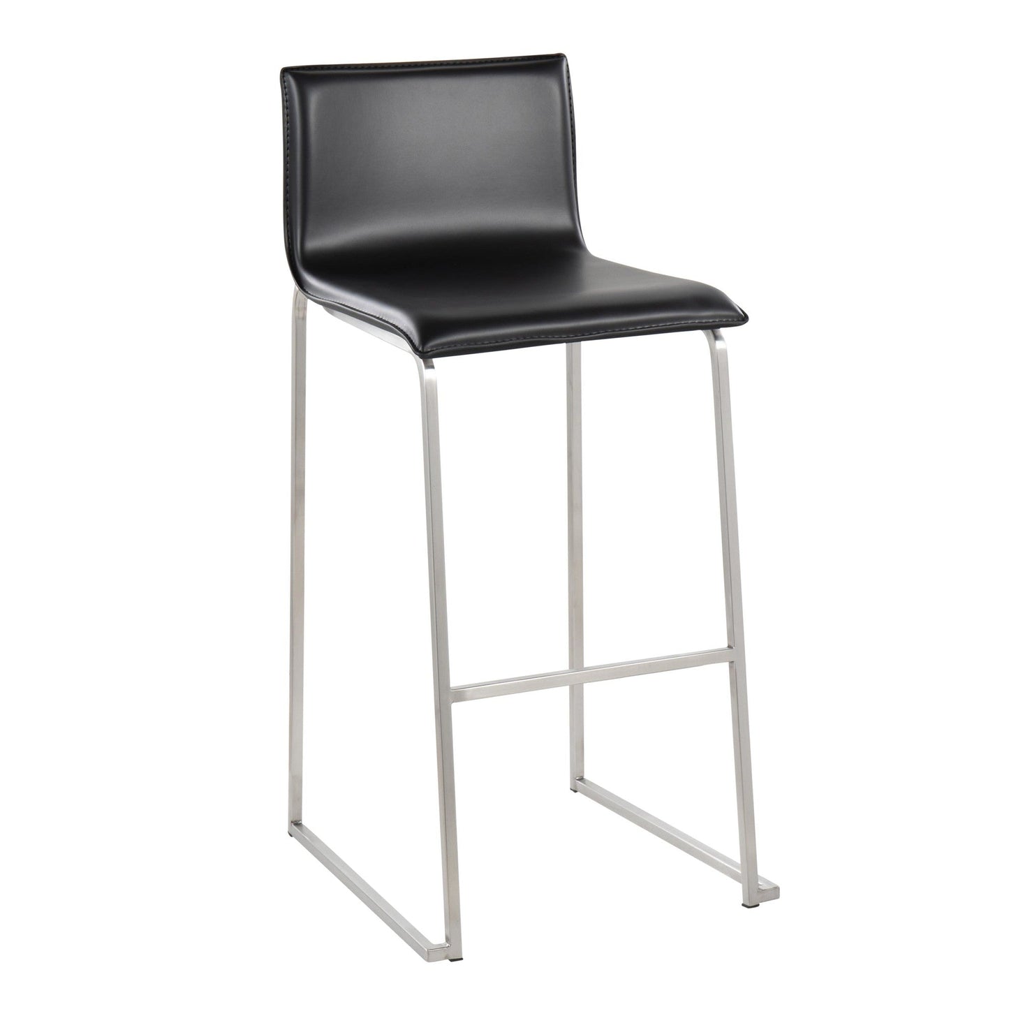 Majestic Office Furniture 30" Fixed-Height Barstool - Set of 2