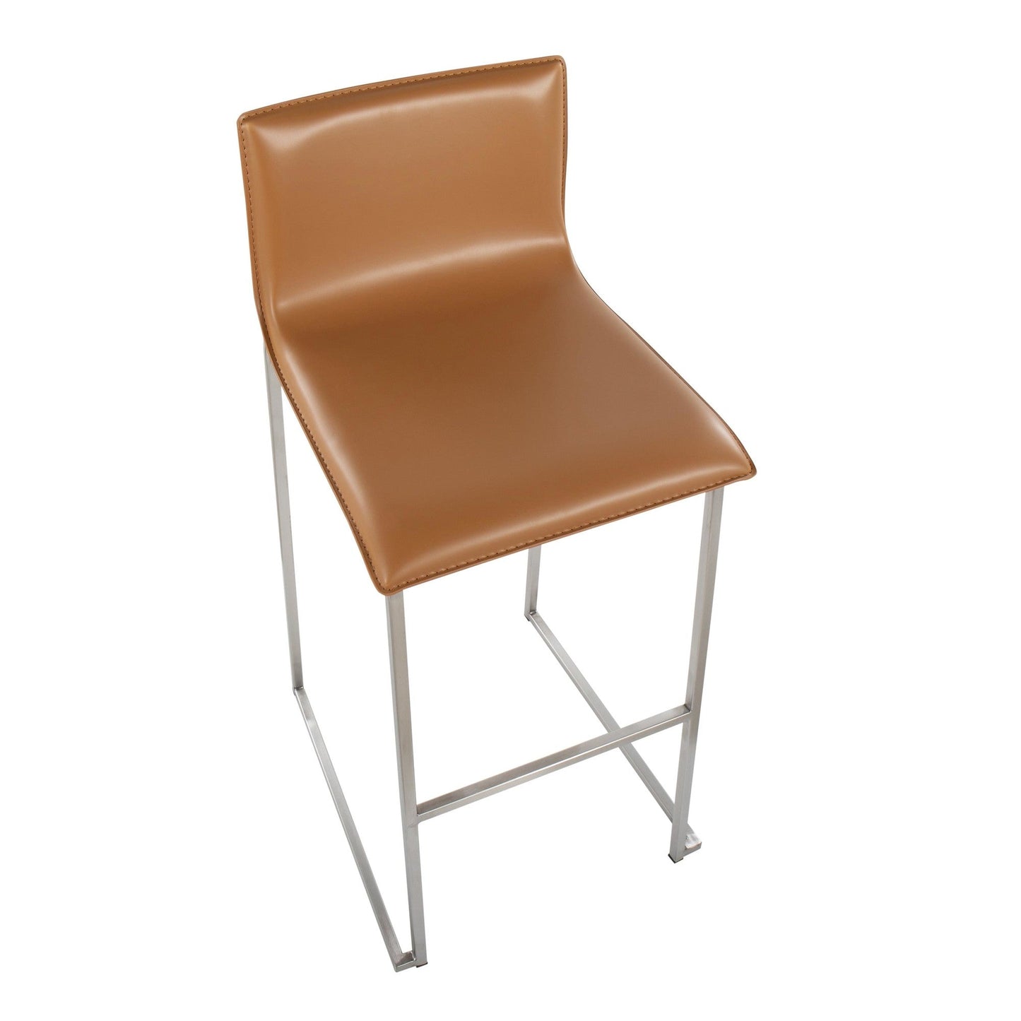 Majestic Office Furniture 30" Fixed-Height Barstool - Set of 2