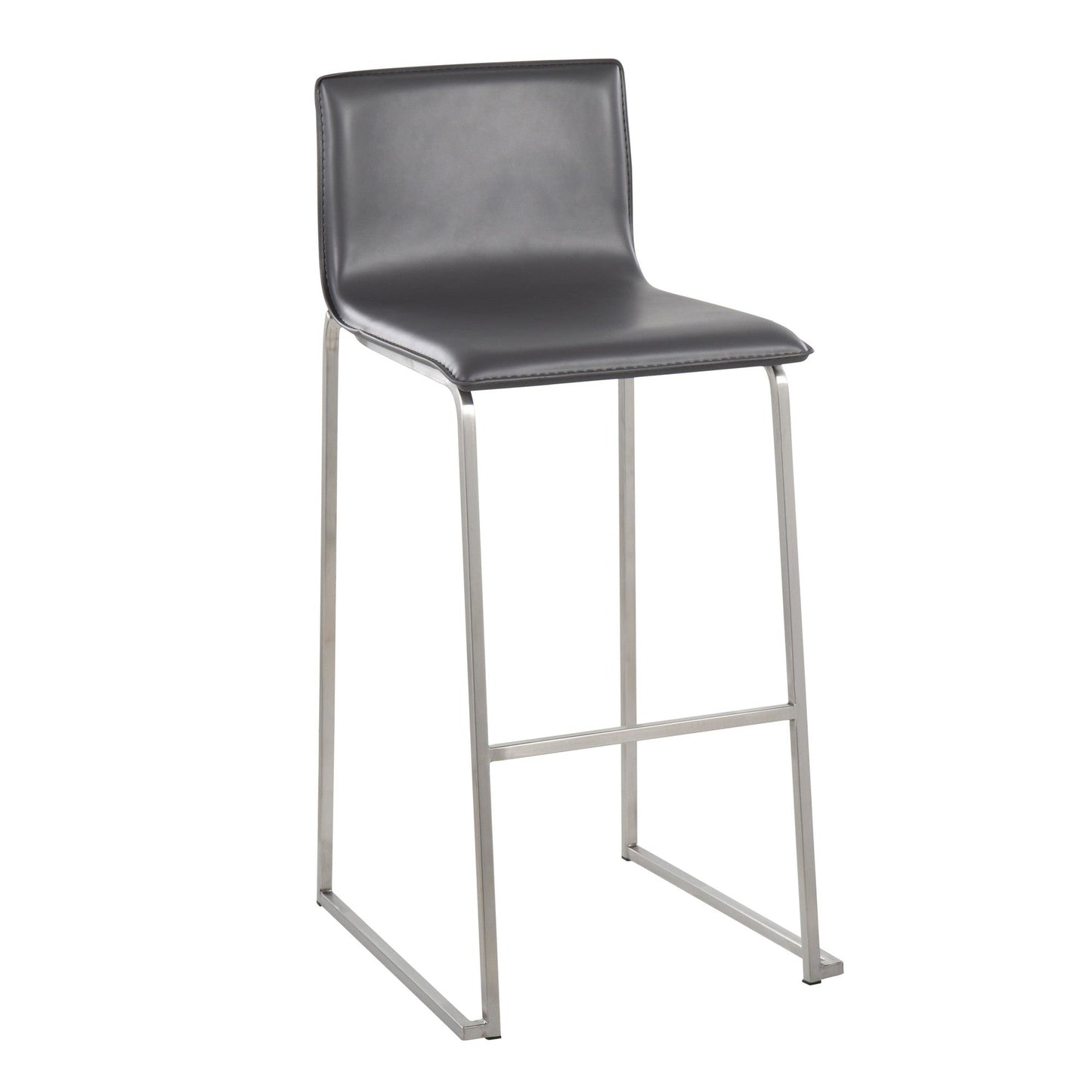 Majestic Office Furniture 30" Fixed-Height Barstool - Set of 2