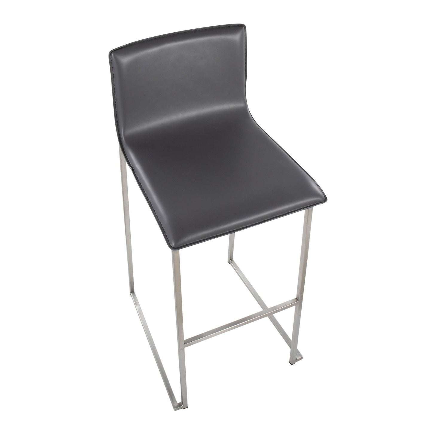 Majestic Office Furniture 30" Fixed-Height Barstool - Set of 2
