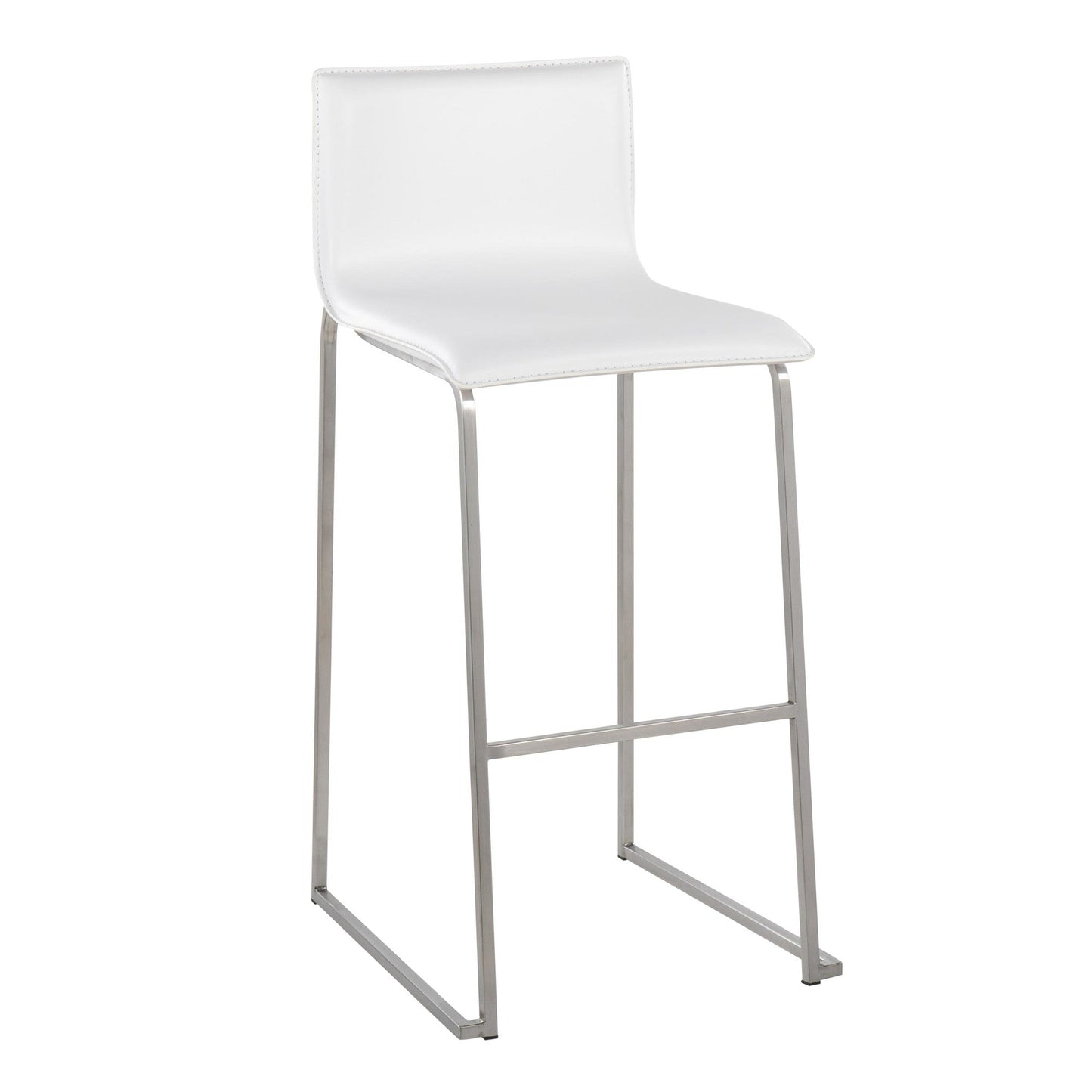 Majestic Office Furniture 30" Fixed-Height Barstool - Set of 2