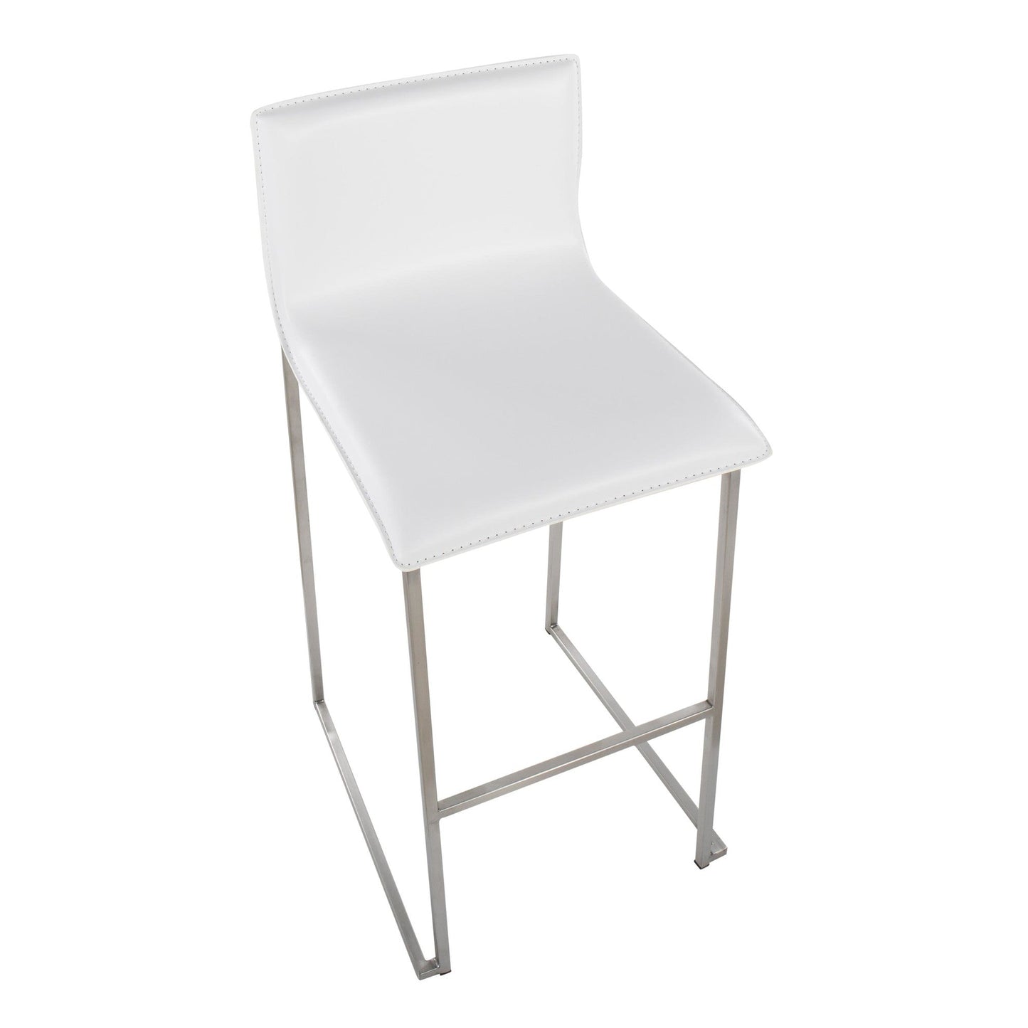 Majestic Office Furniture 30" Fixed-Height Barstool - Set of 2