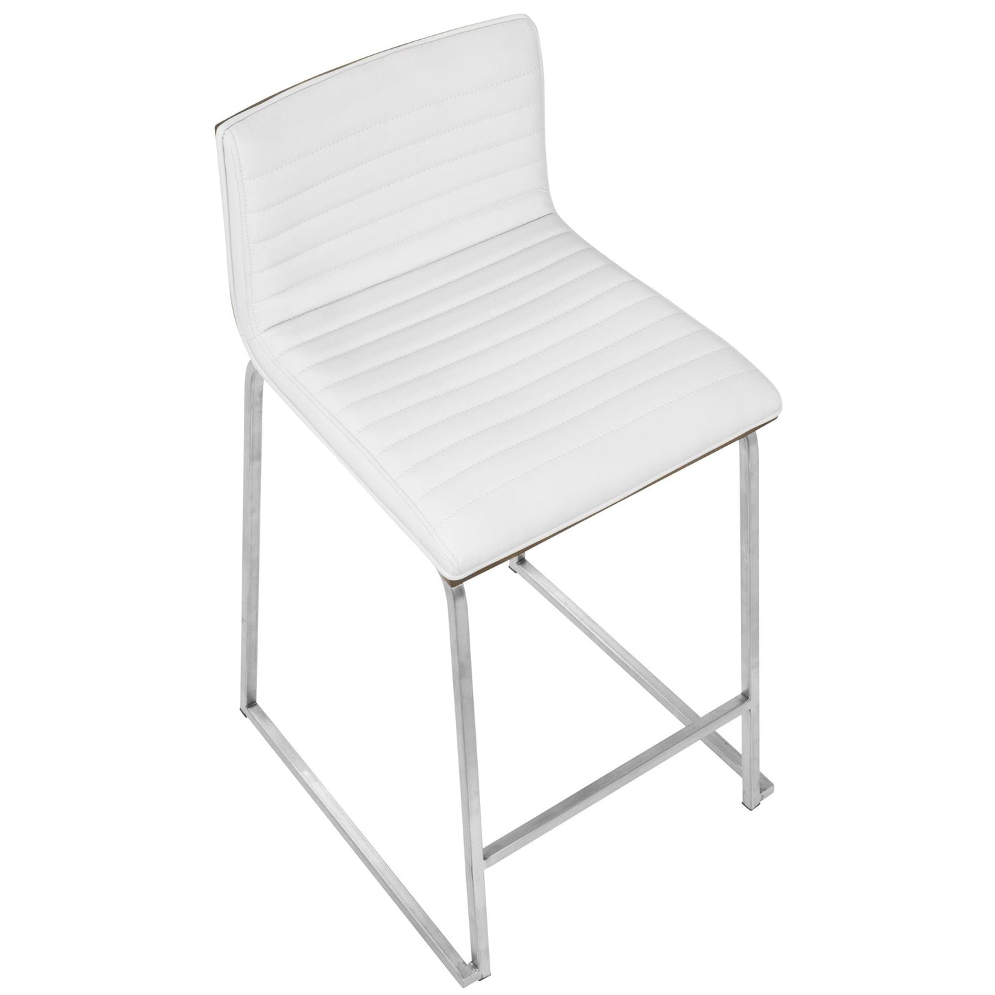 Majestic Office Furniture 26" Fixed-Height Counter Stool - Set of 2