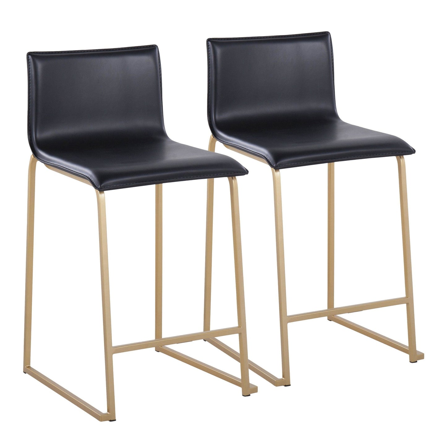Majestic Office Furniture 26" Fixed-Height Counter Stool - Set of 2