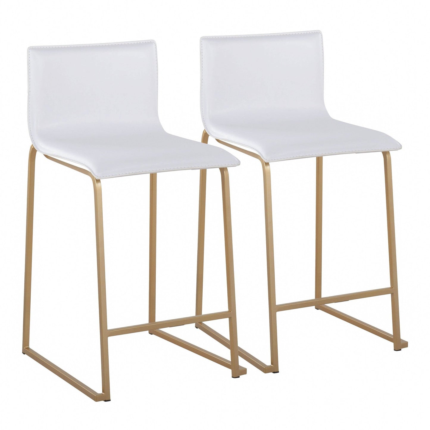 Majestic Office Furniture 26" Fixed-Height Counter Stool - Set of 2
