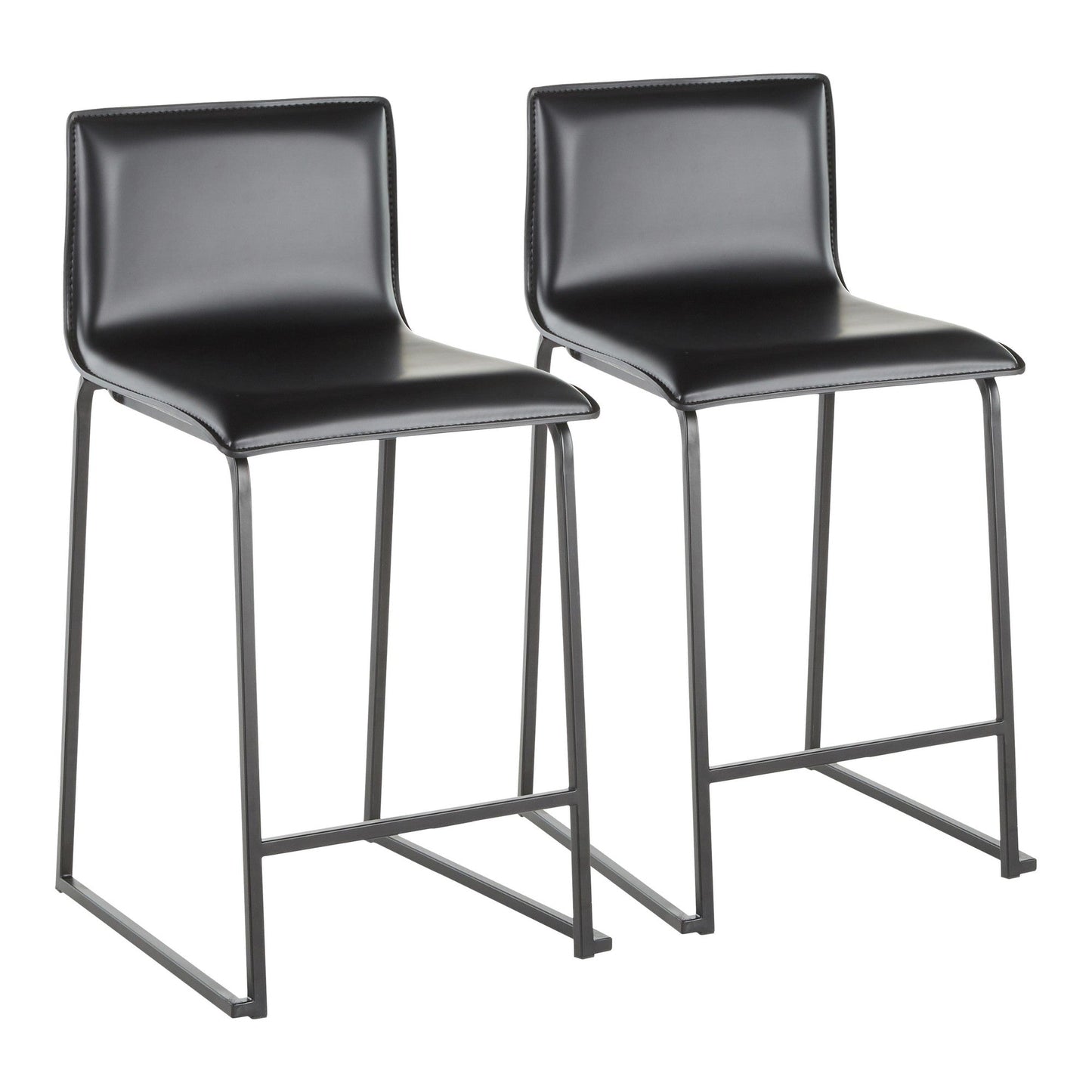 Majestic Office Furniture 26" Fixed-Height Counter Stool - Set of 2