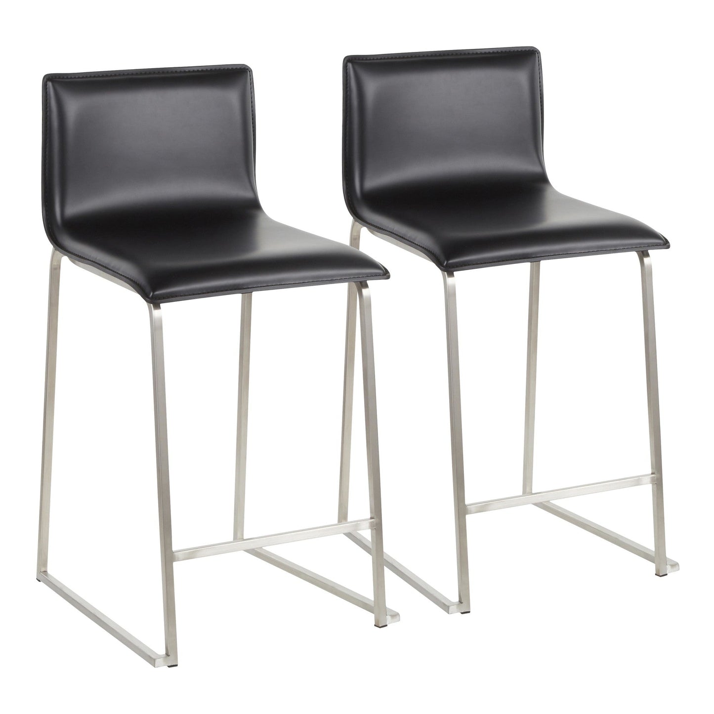 Majestic Office Furniture 26" Fixed-Height Counter Stool - Set of 2