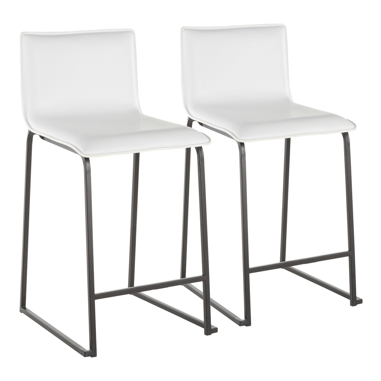 Majestic Office Furniture 26" Fixed-Height Counter Stool - Set of 2