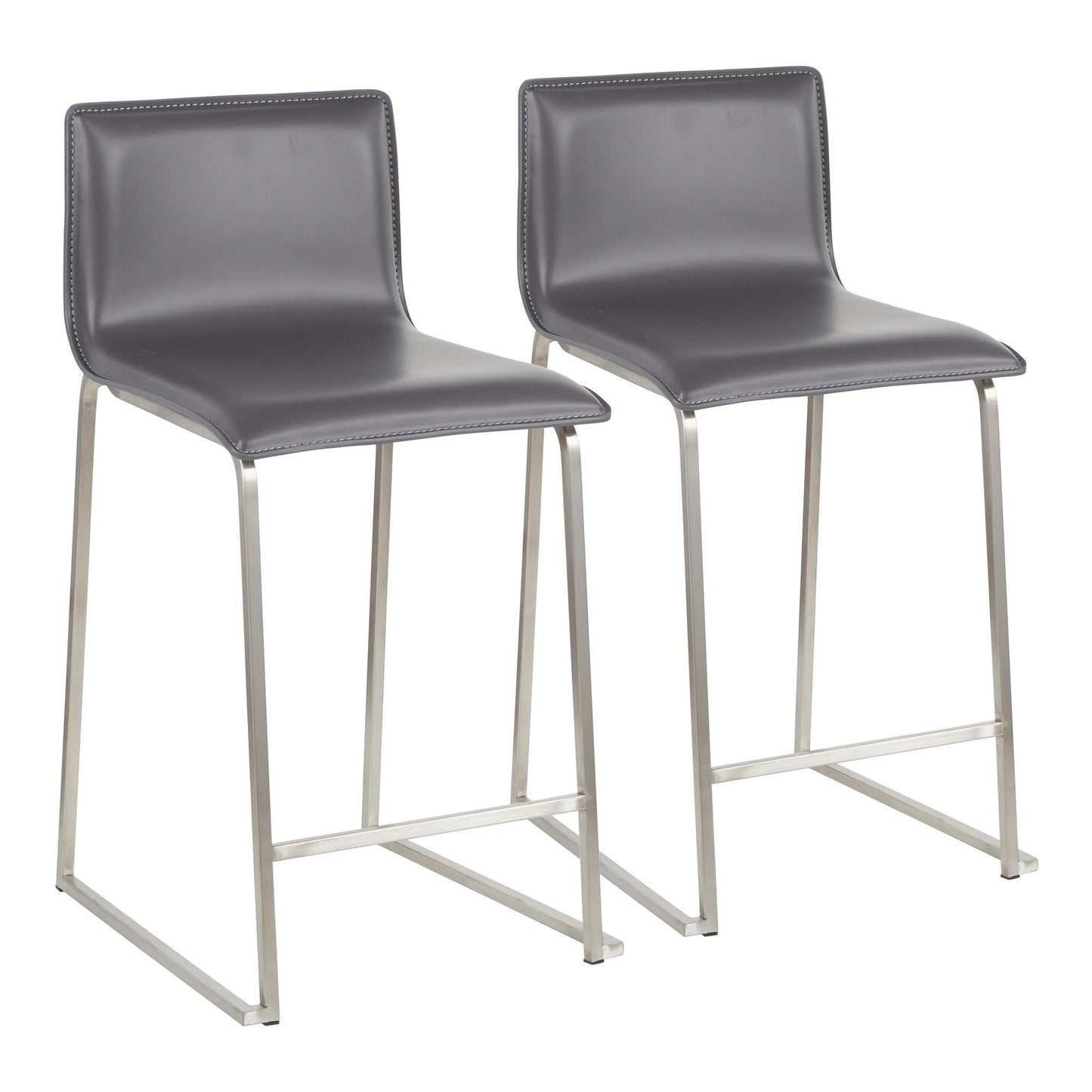 Majestic Office Furniture 26" Fixed-Height Counter Stool - Set of 2
