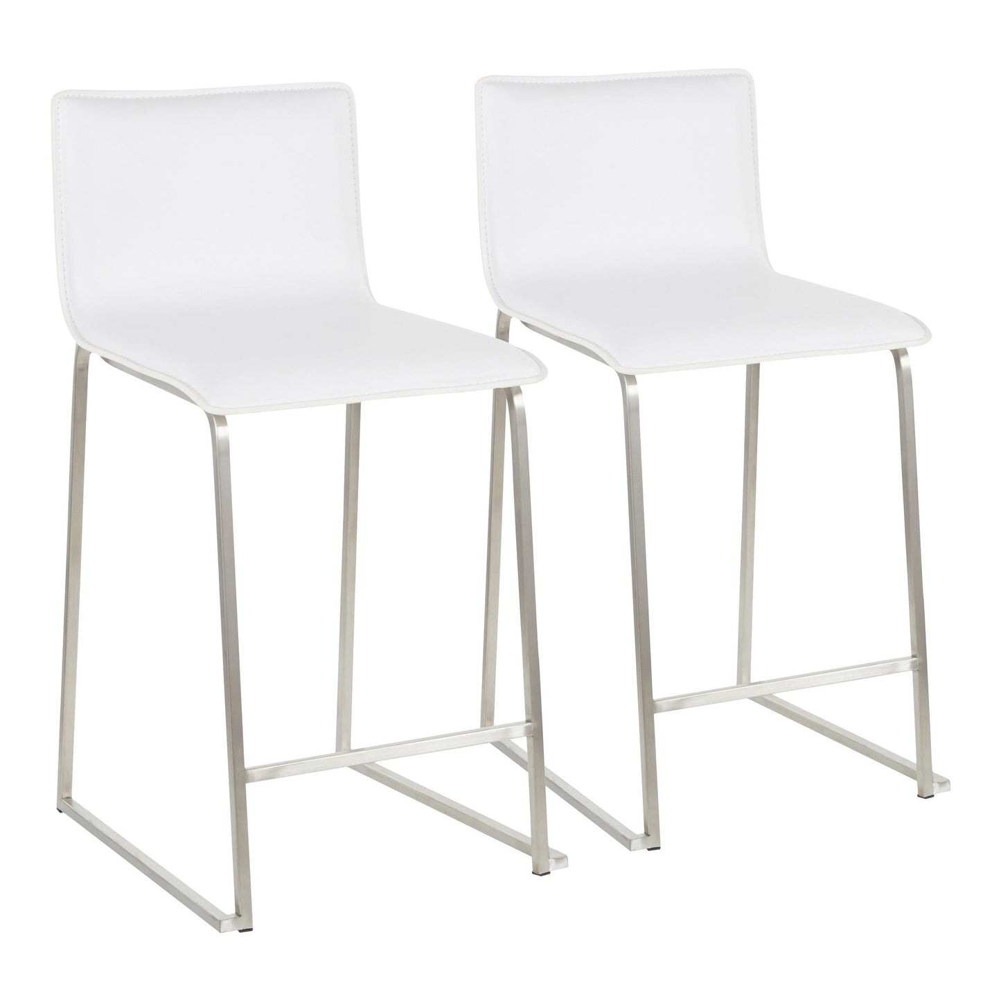 Majestic Office Furniture 26" Fixed-Height Counter Stool - Set of 2