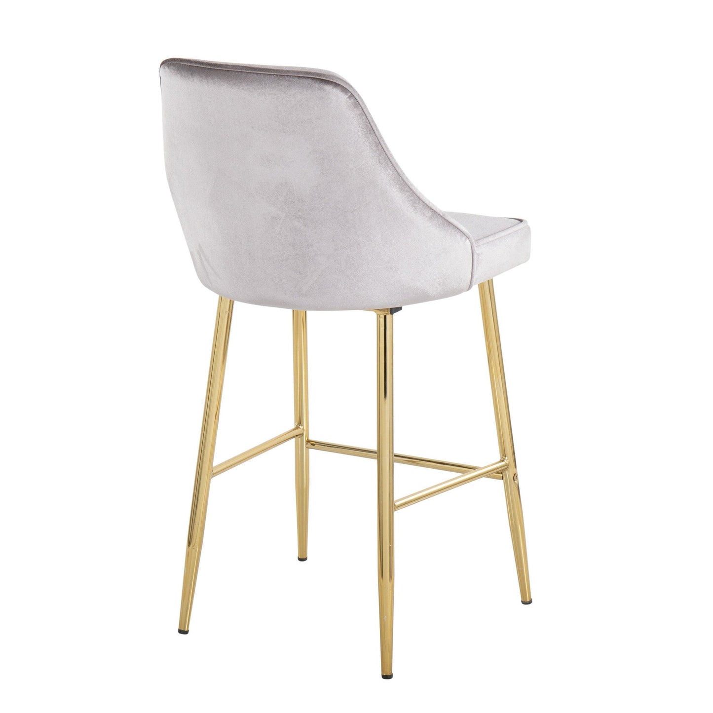 Majestic Office Furniture 25" Fixed-Height Counter Stool - Set of 2