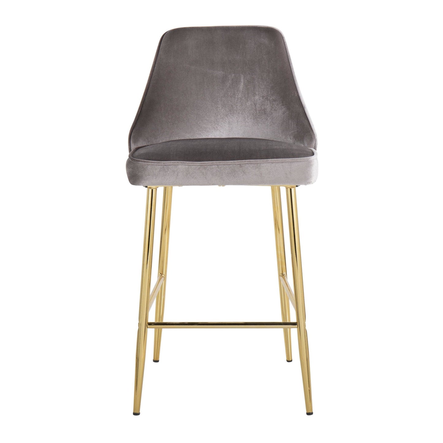 Majestic Office Furniture 25" Fixed-Height Counter Stool - Set of 2