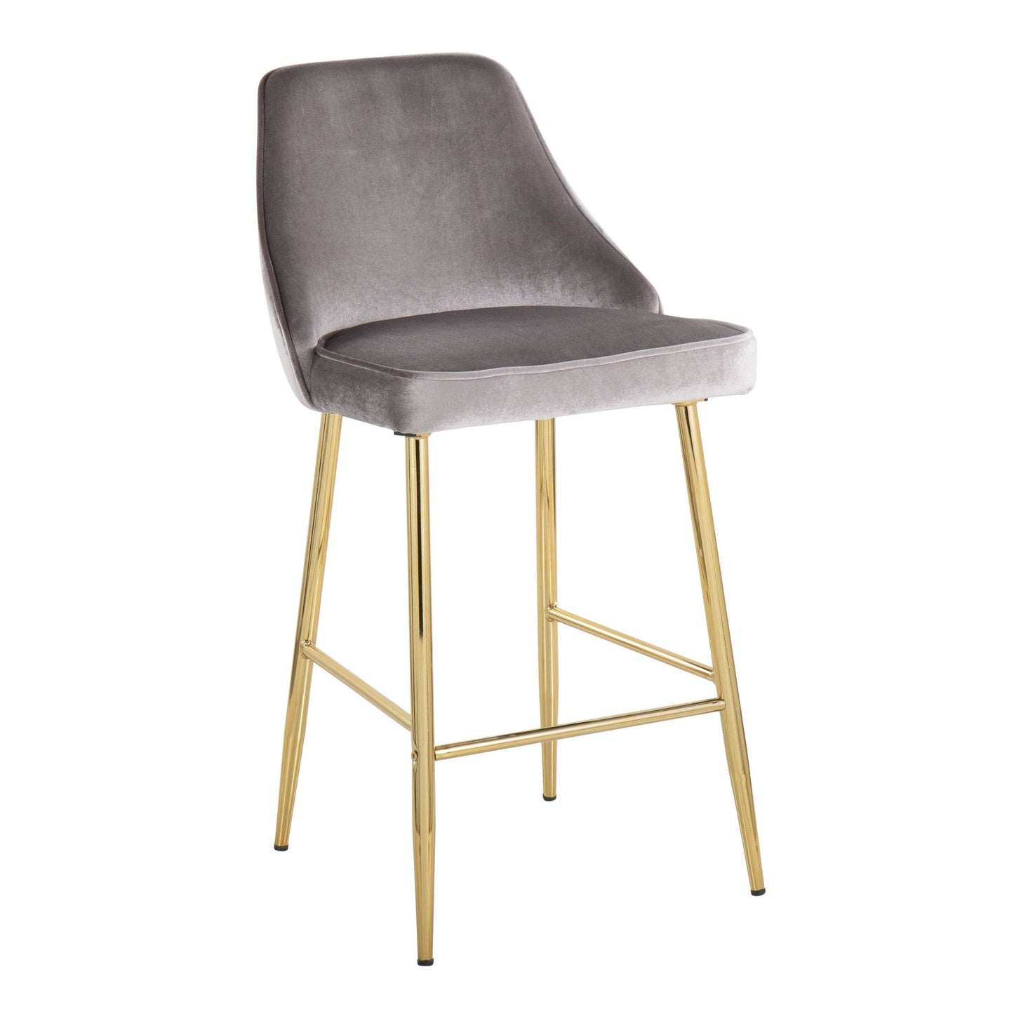 Majestic Office Furniture 25" Fixed-Height Counter Stool - Set of 2